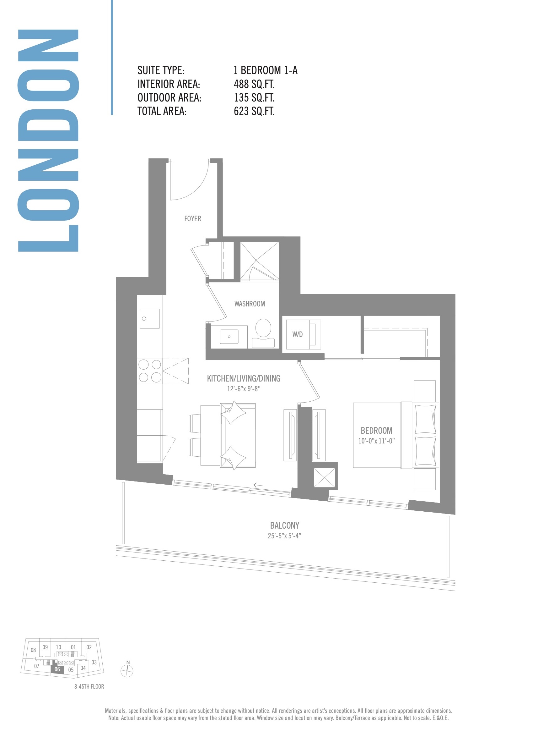 London floor plan