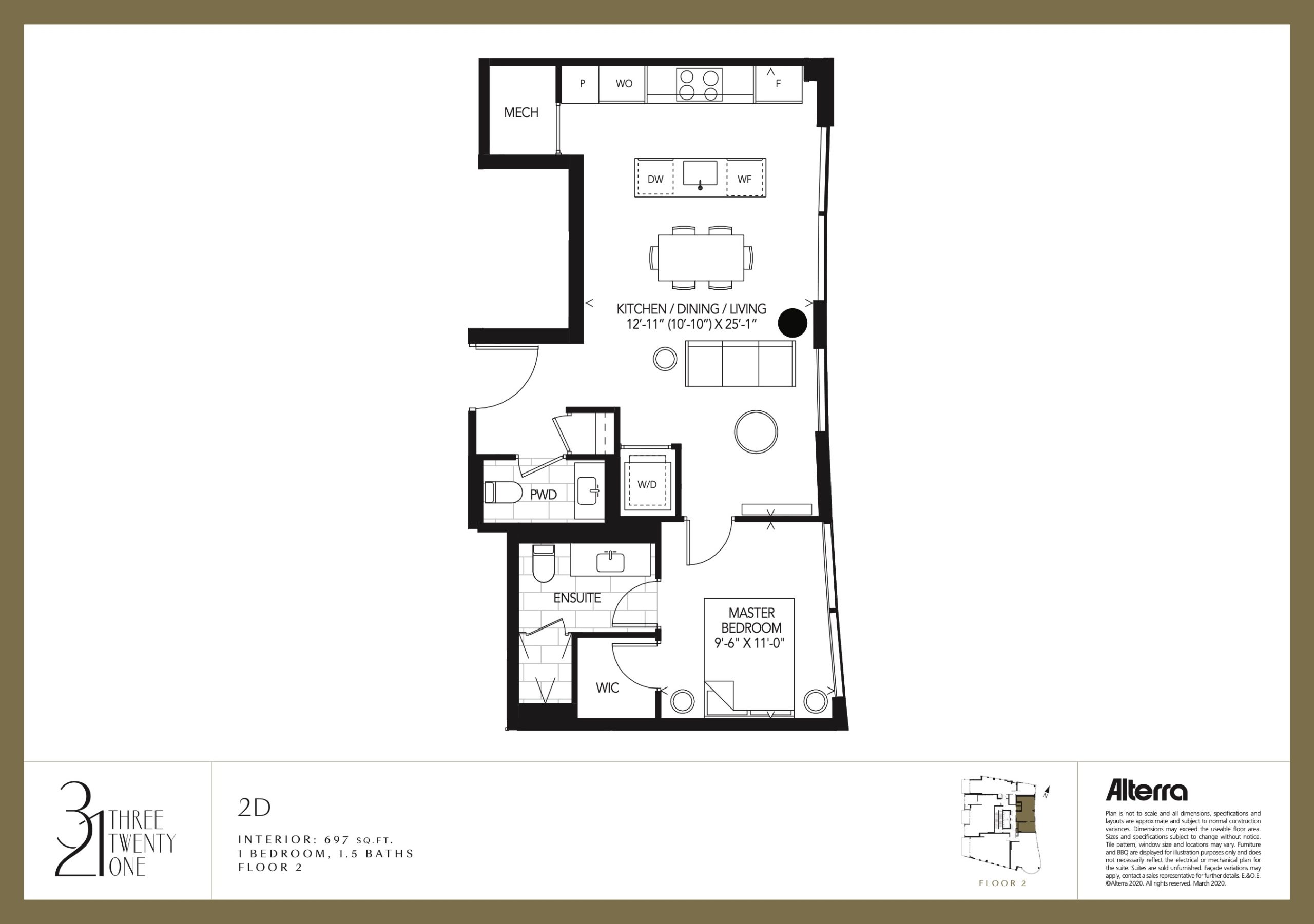 2D floor plan