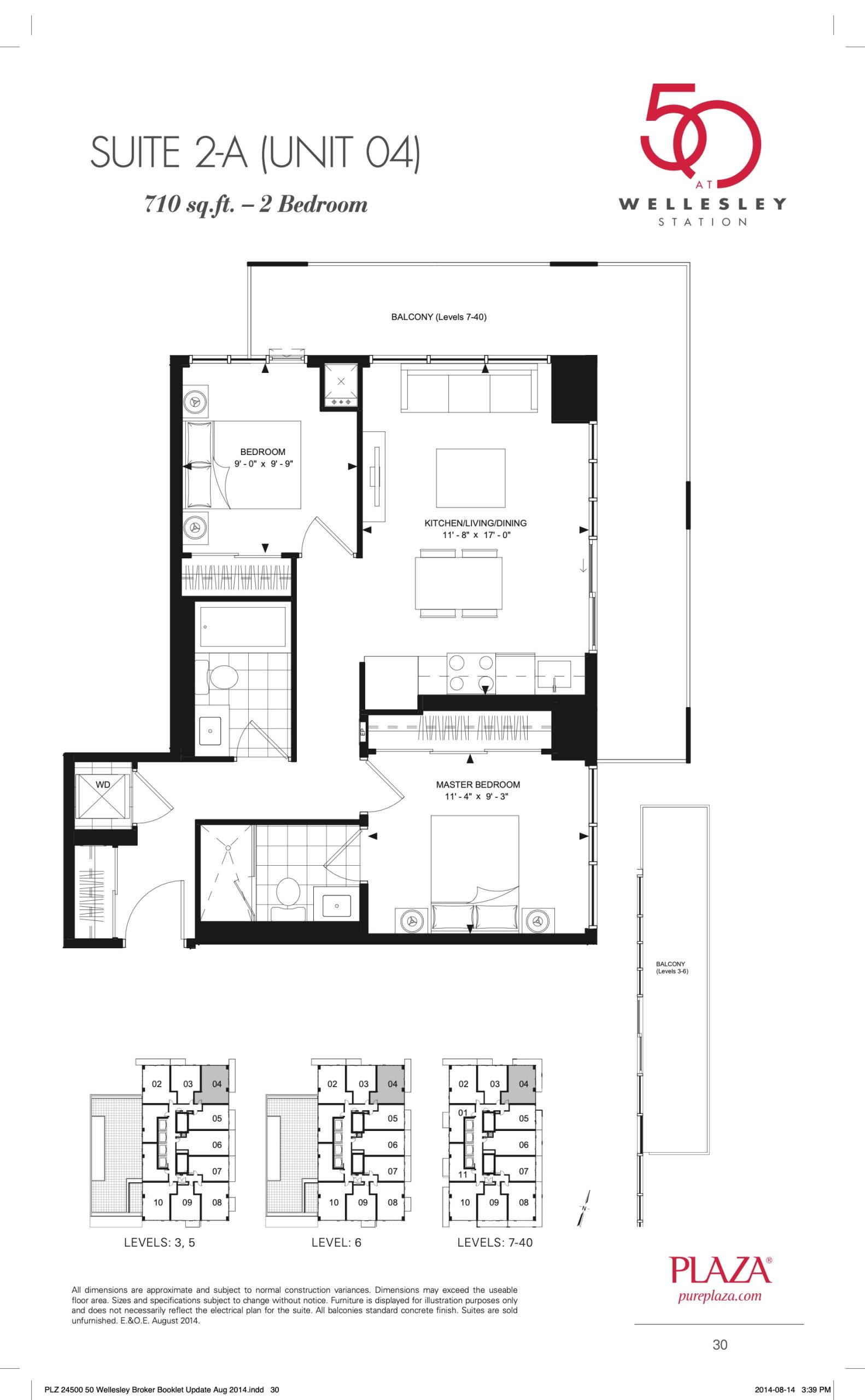 Suite 2-A (Unit 04) floor plan