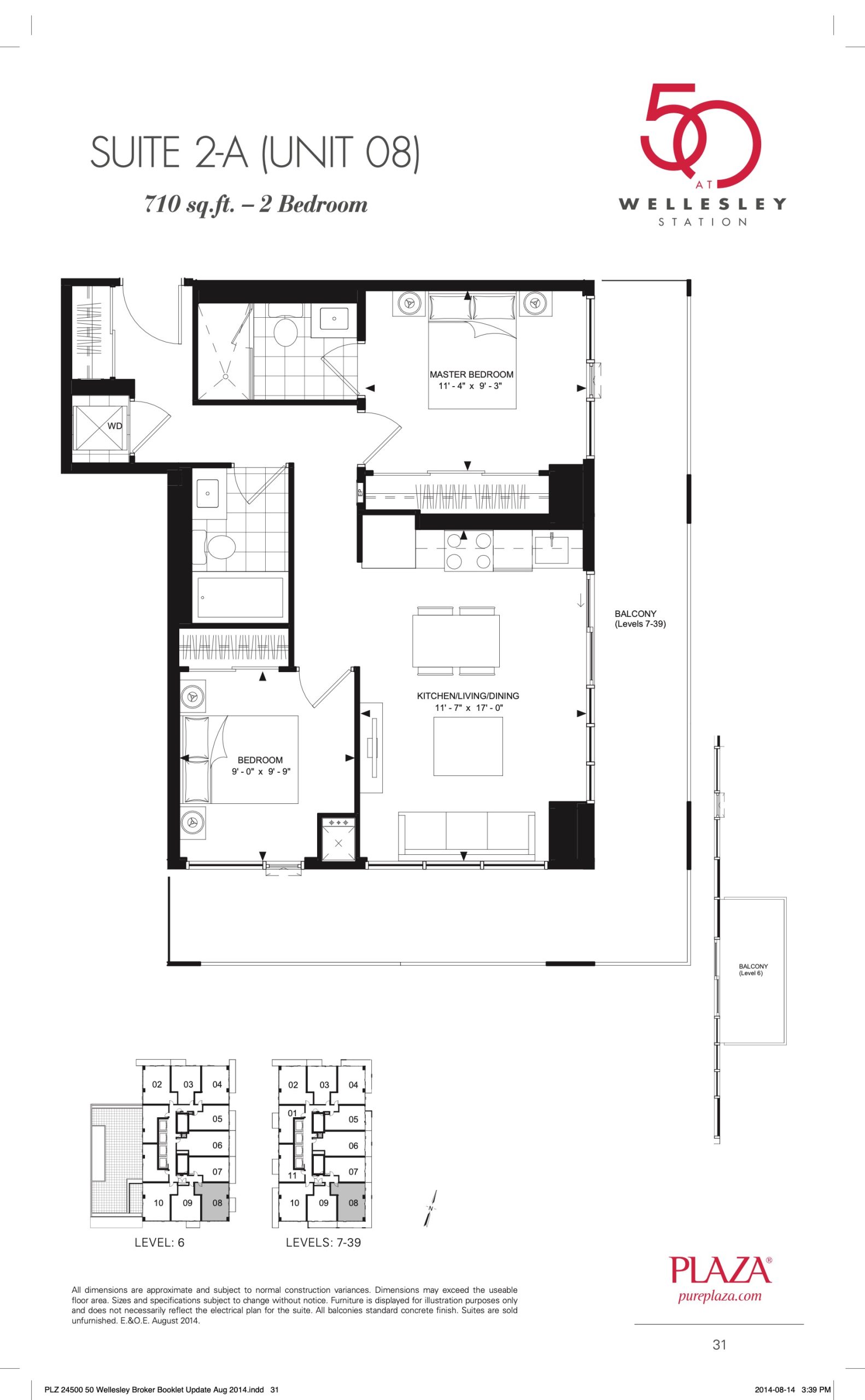 Suite 2-A (Unit 08) floor plan