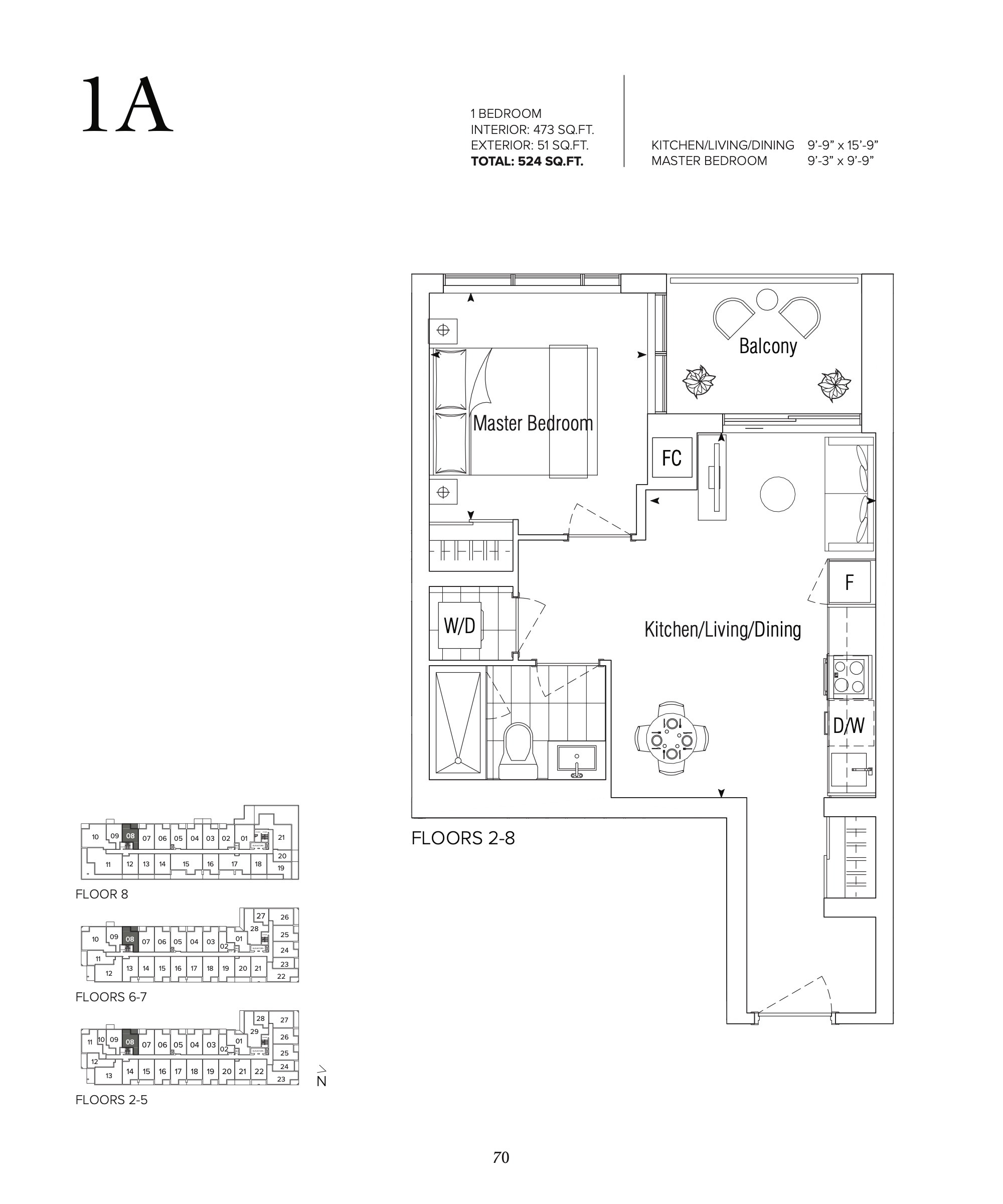 1A floor plan