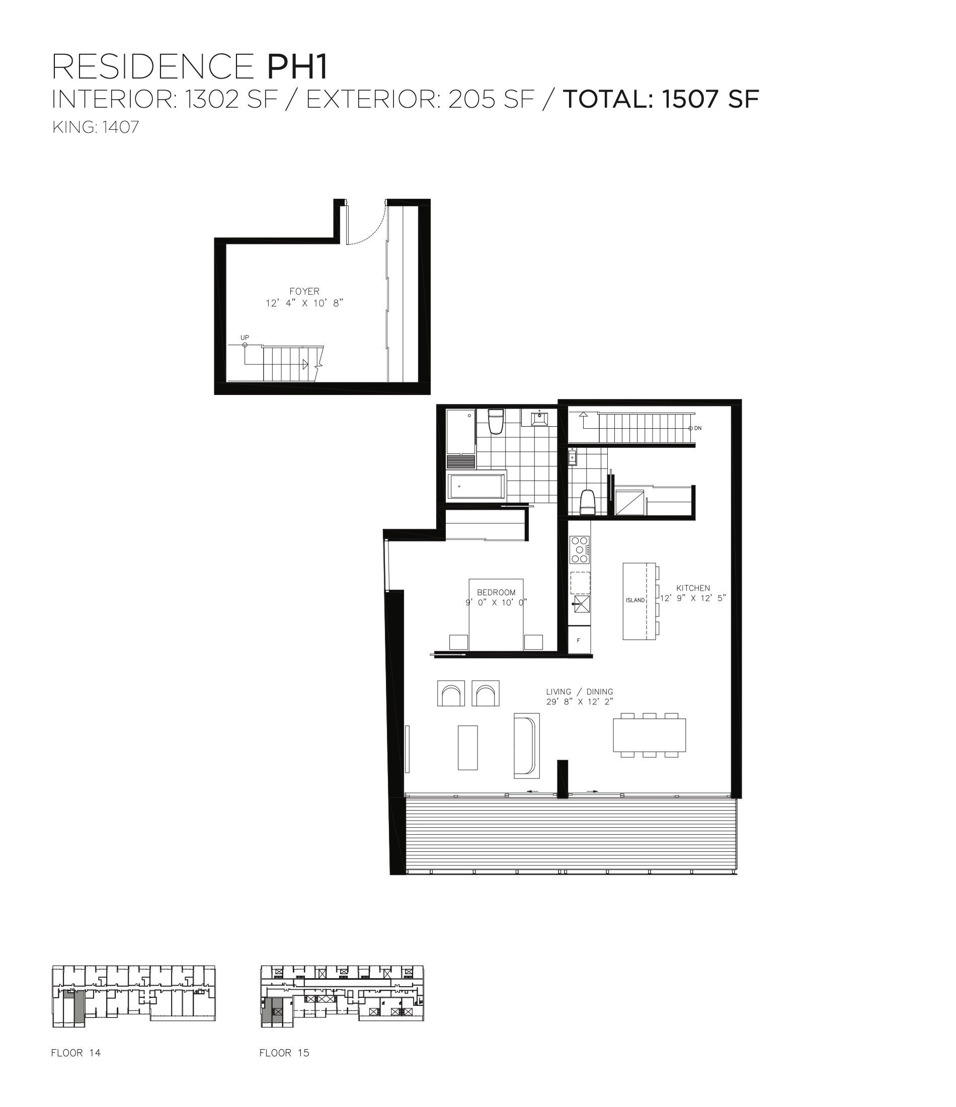 Residence PH1 floor plan
