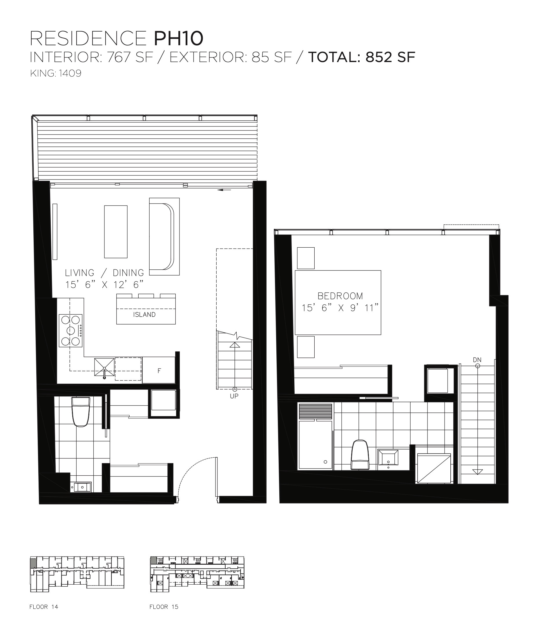 Residence PH10 floor plan
