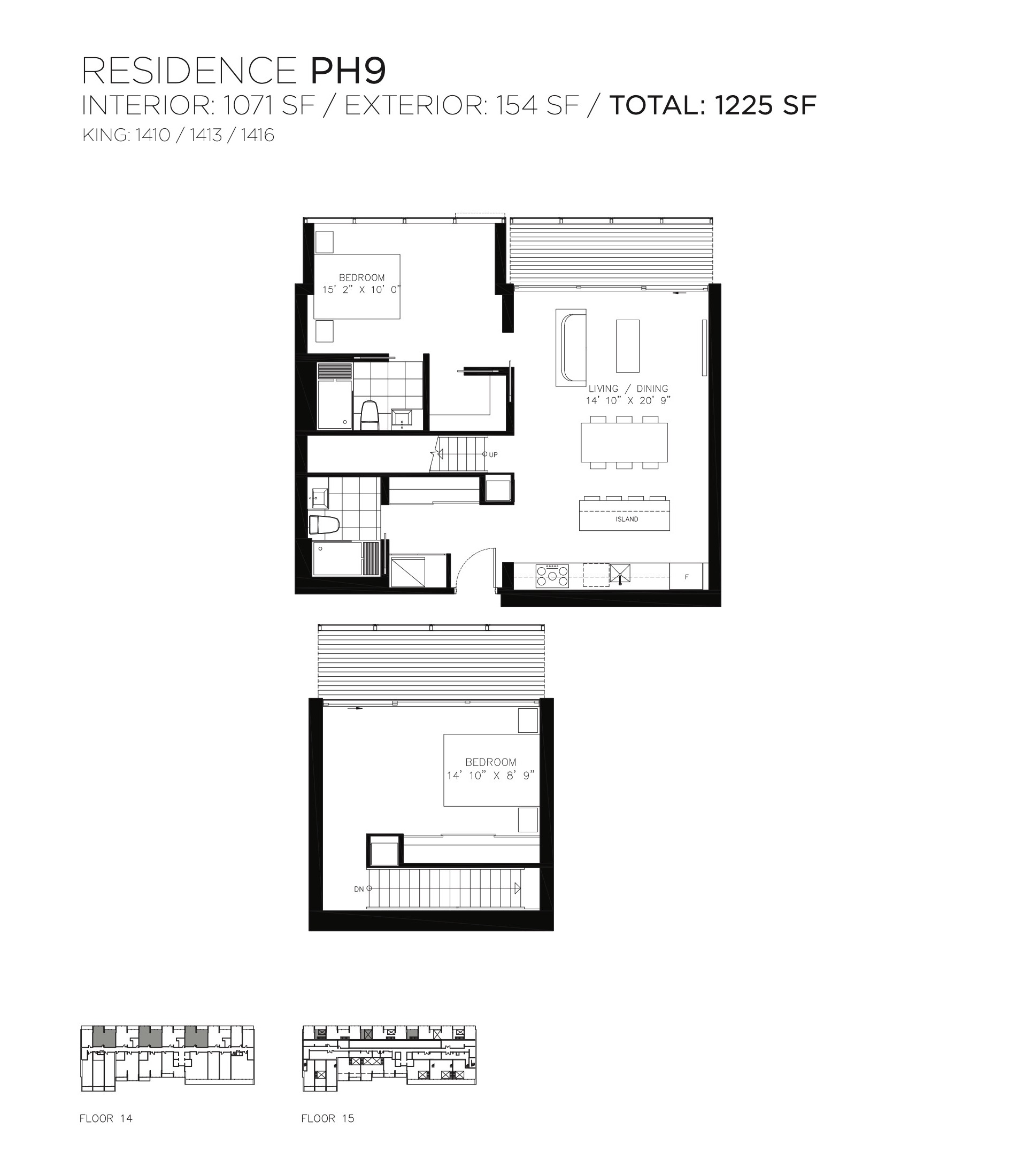 Residence PH9 floor plan