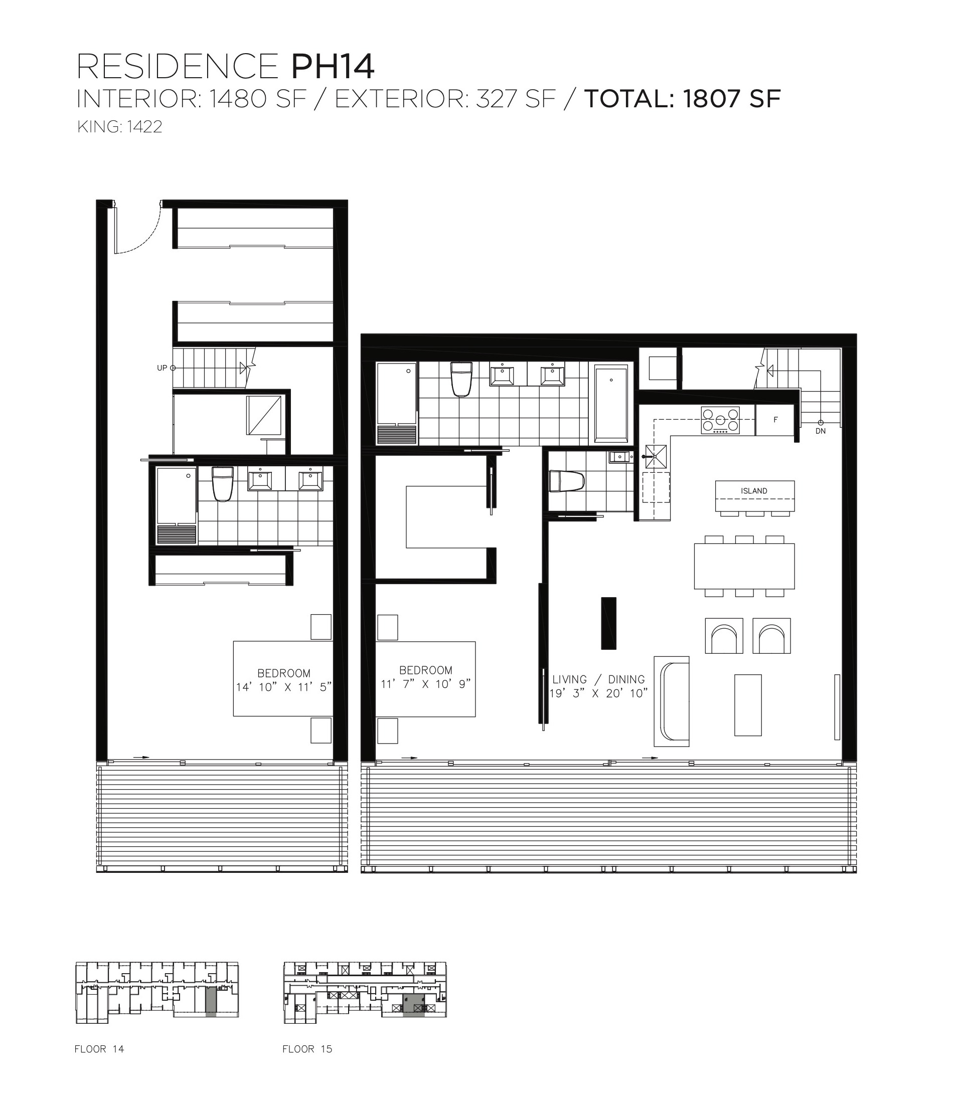 Residence PH14 floor plan