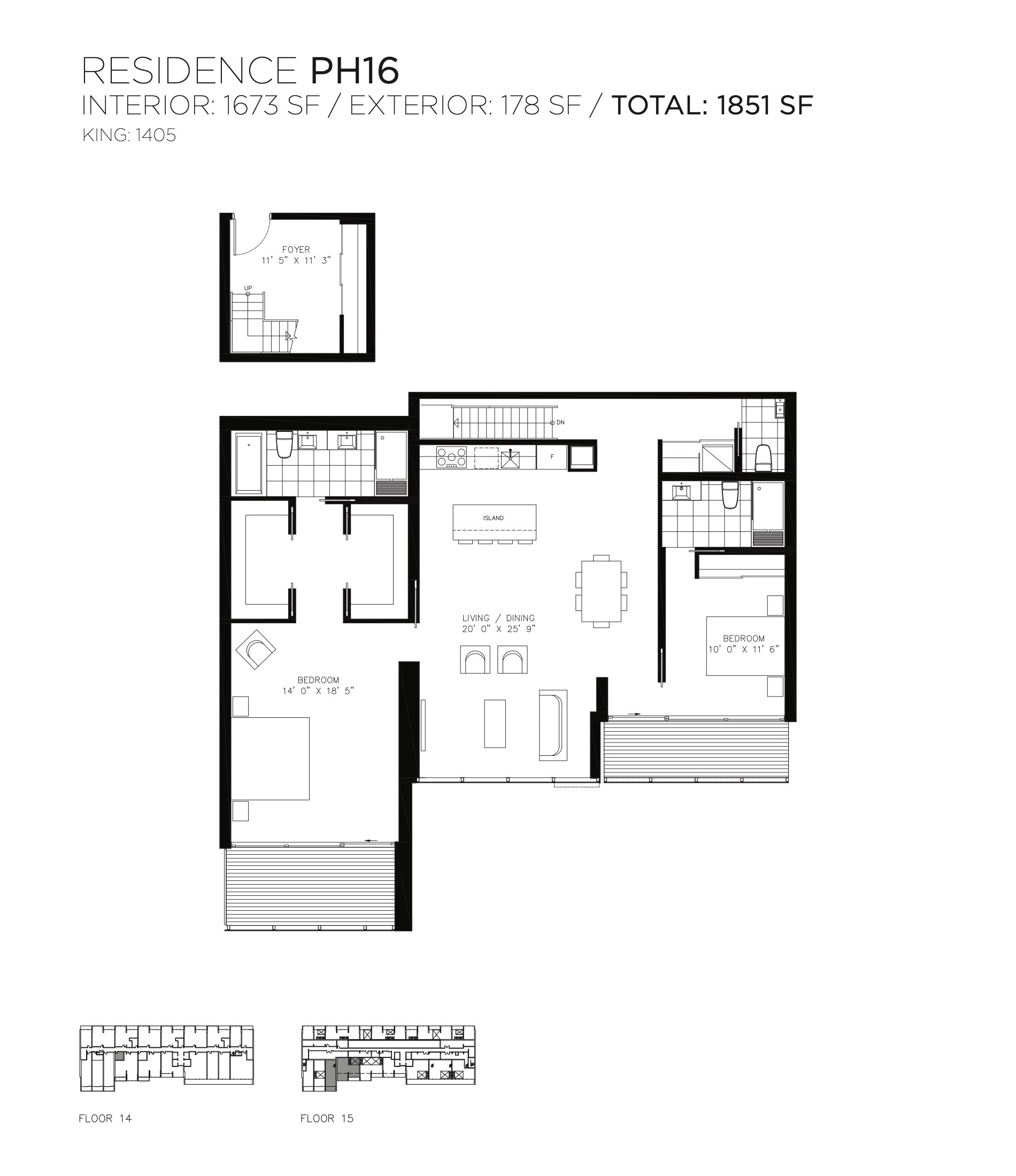 Residence PH16 floor plan