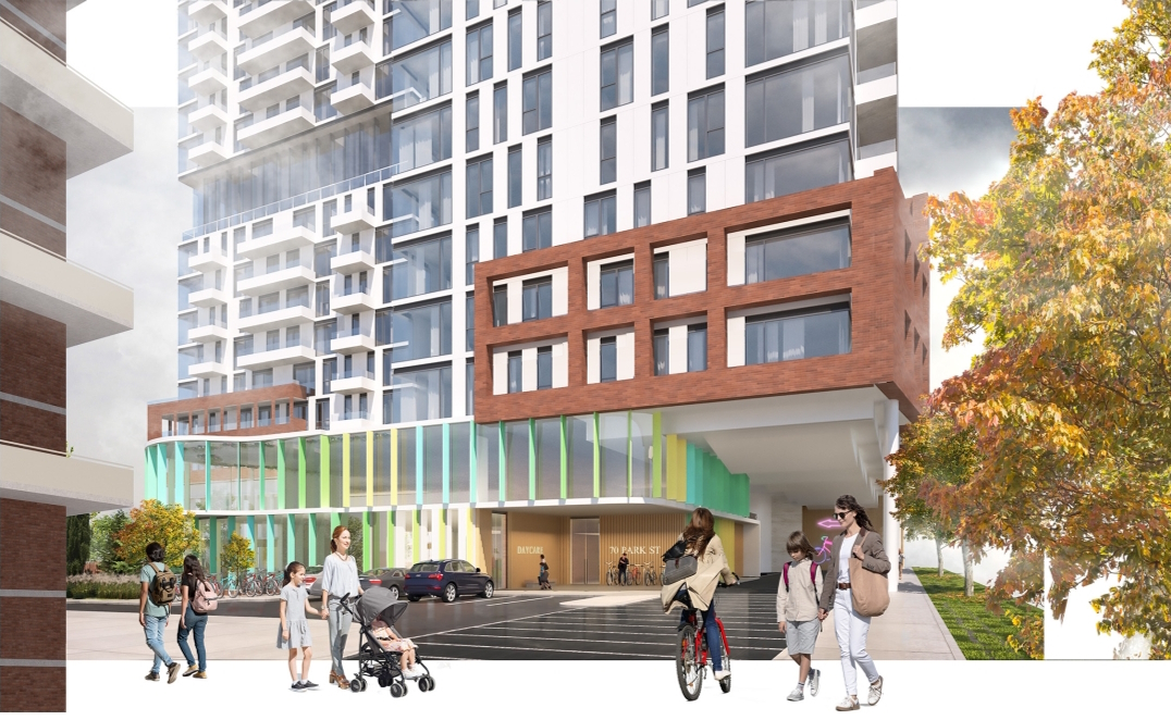 70 Park Street East in Mississauga — rendering 2
