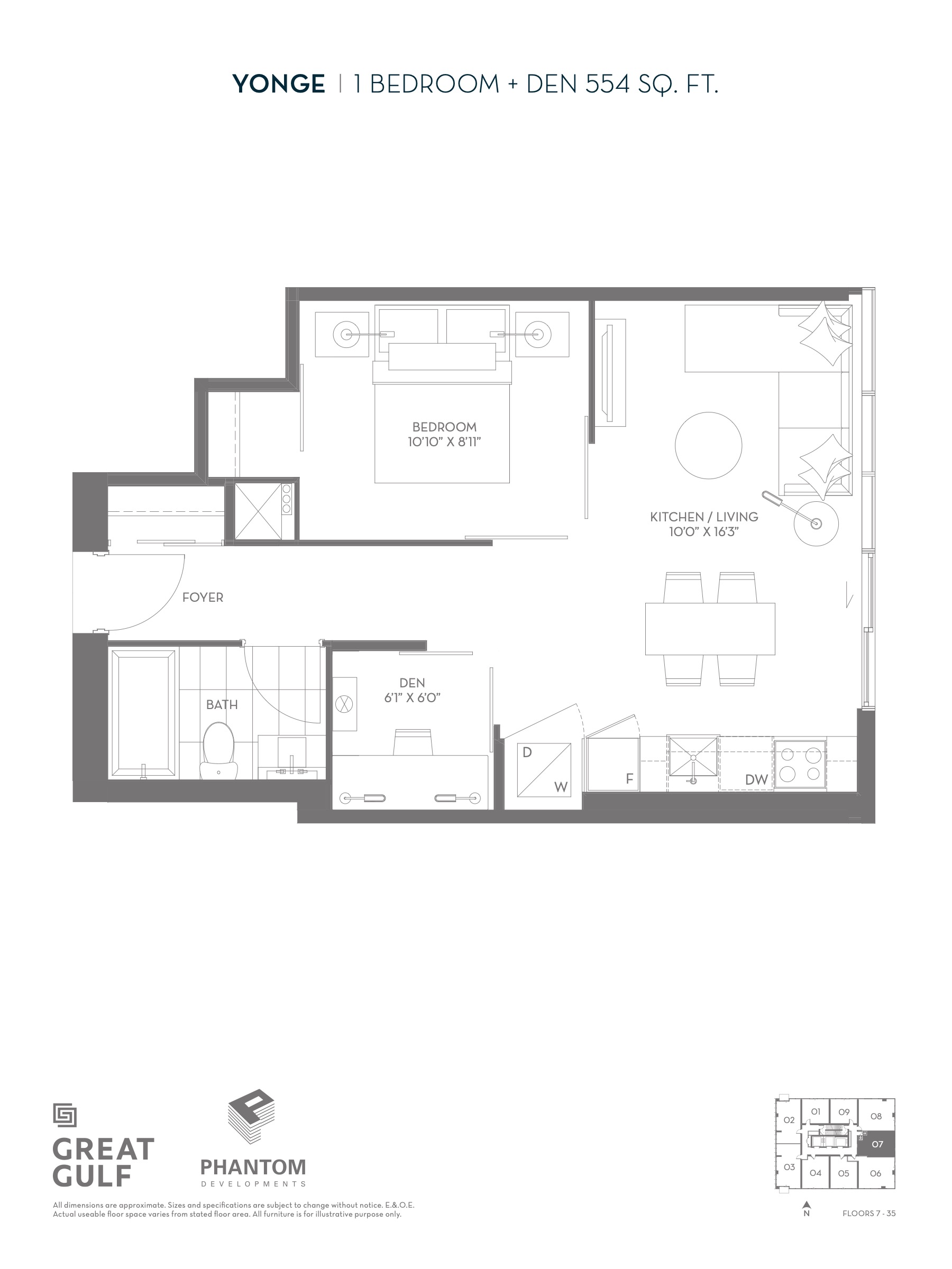 Yonge floor plan
