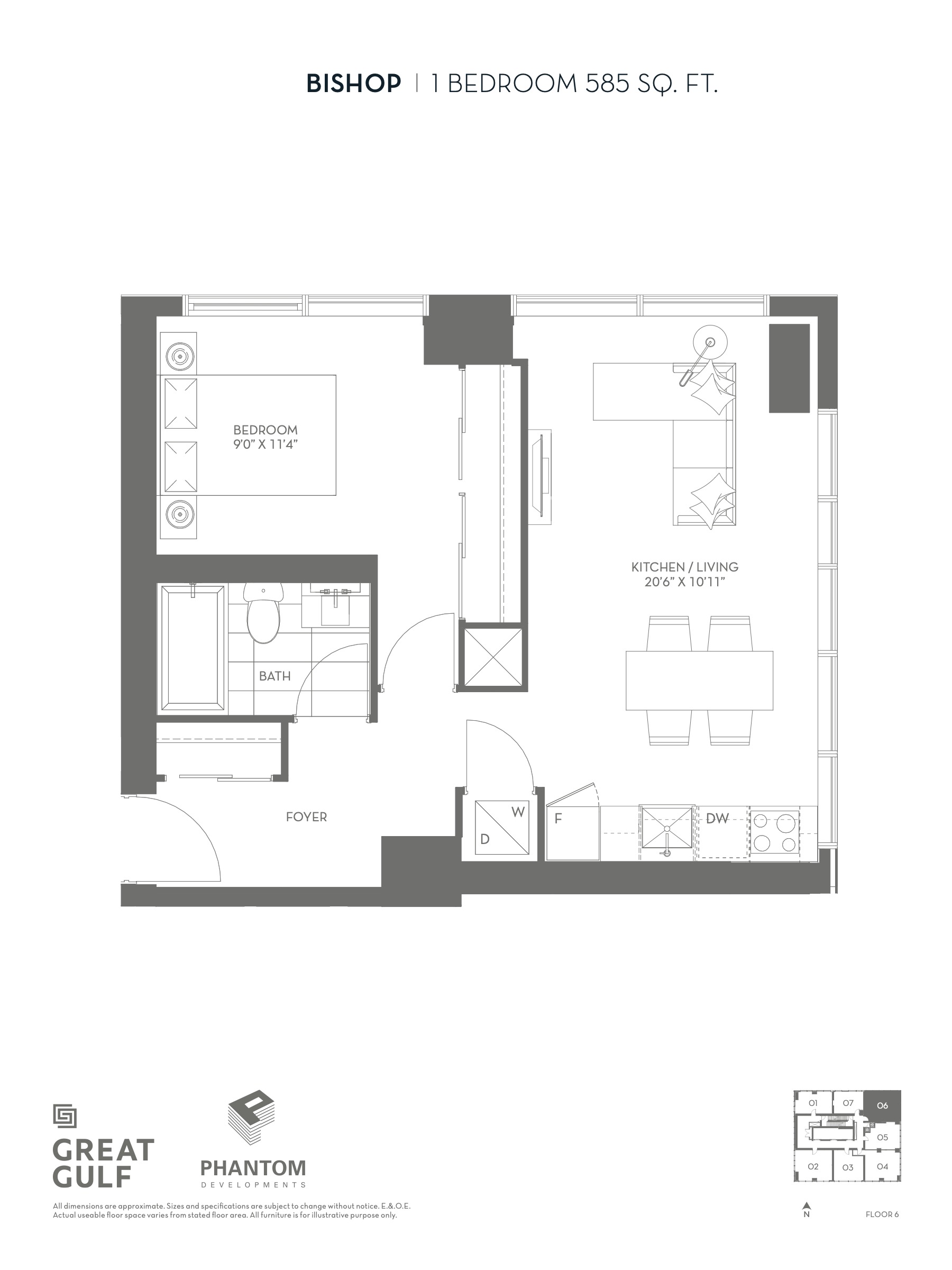 Bishop floor plan