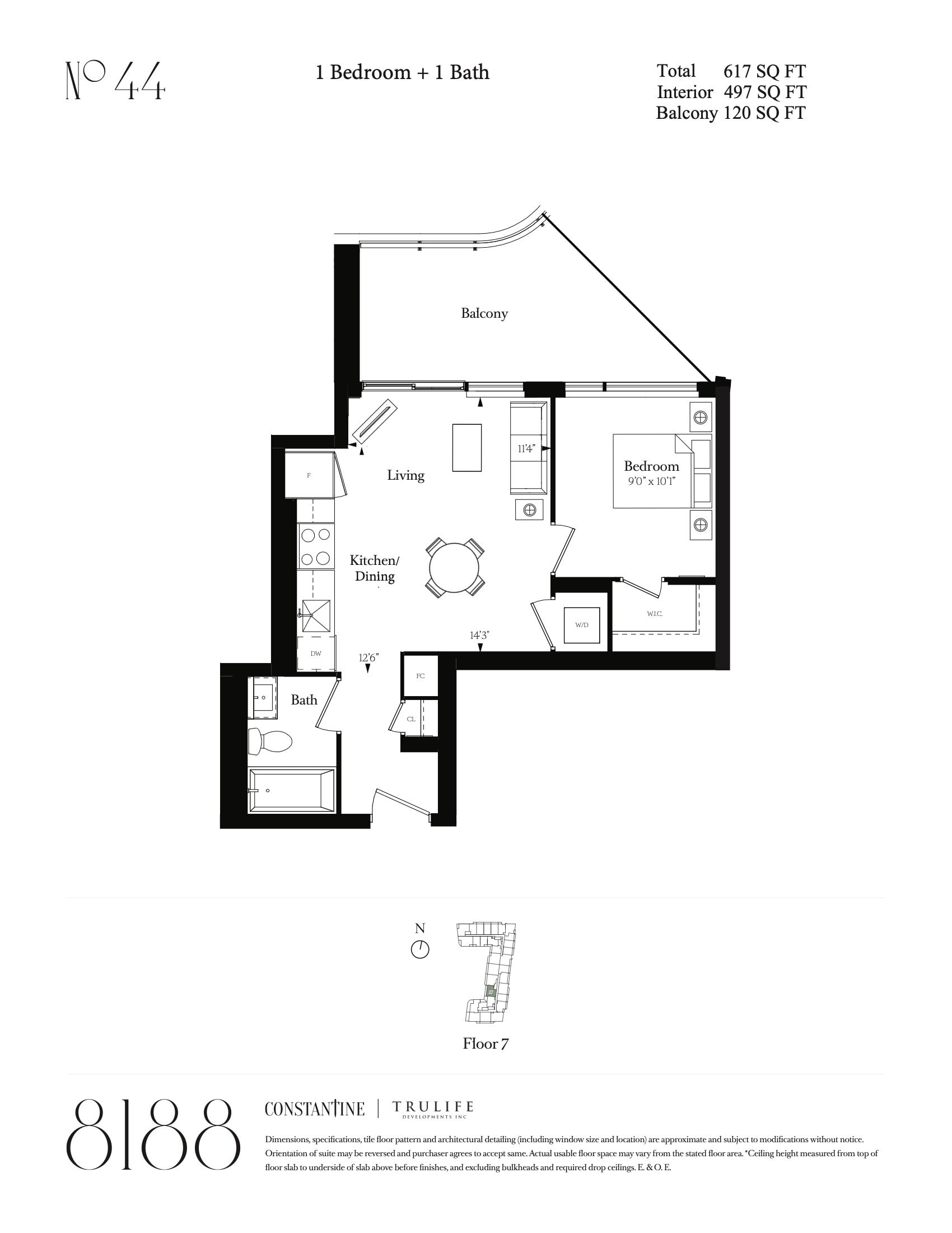 No 44 floor plan