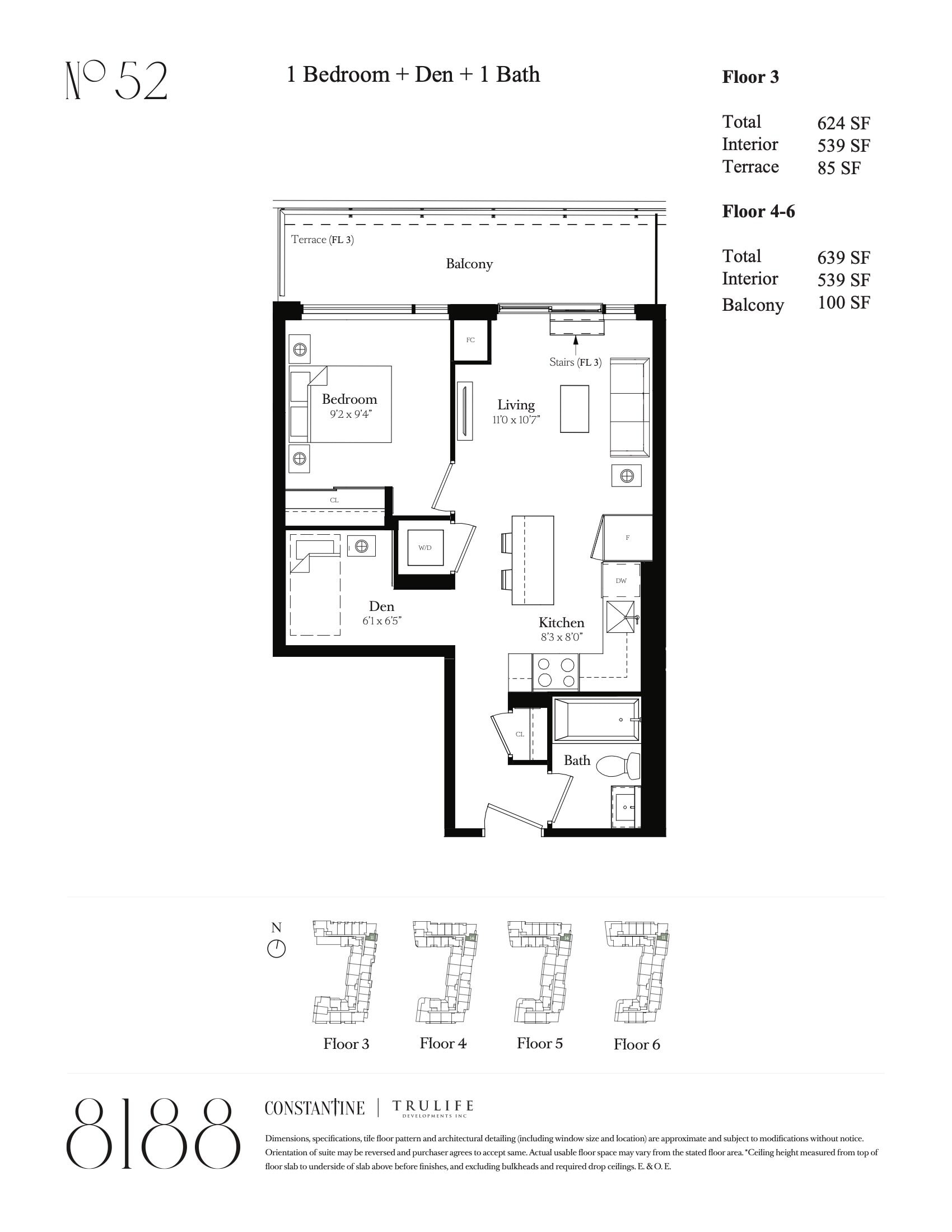 No 52 floor plan