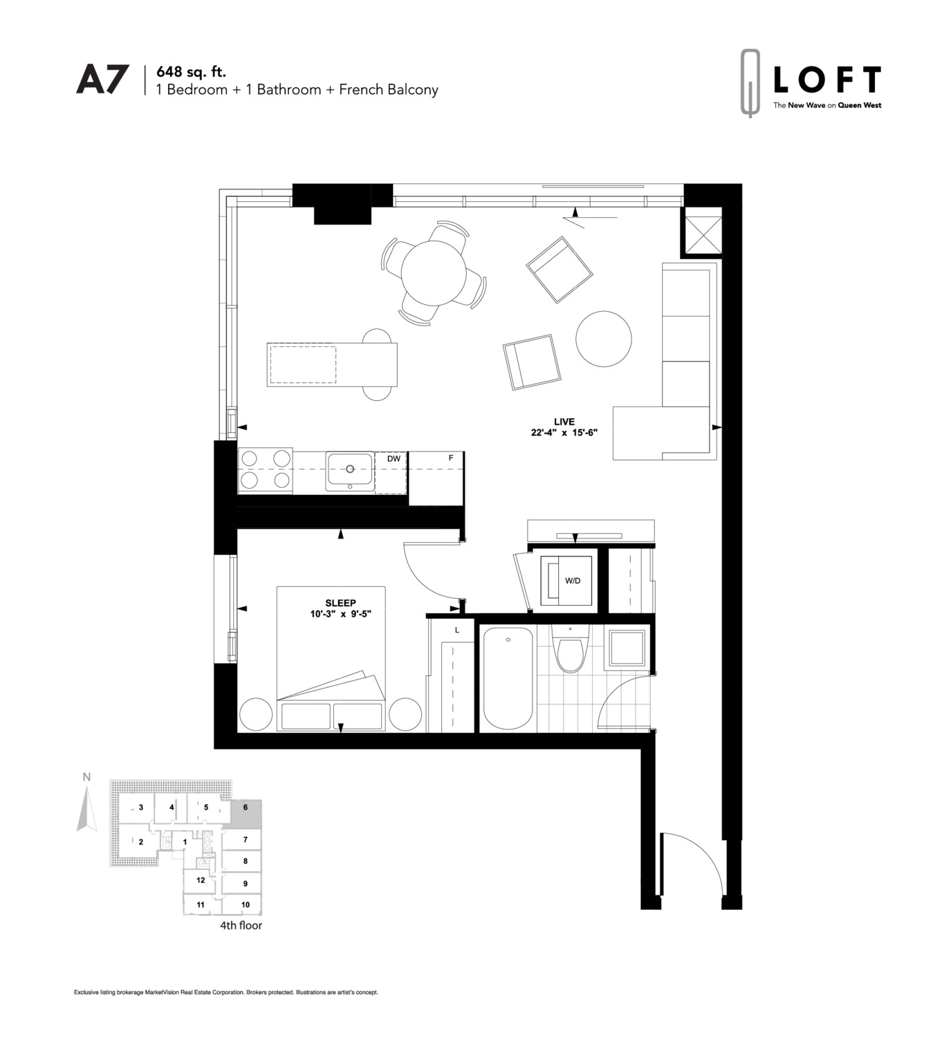 A7 floor plan