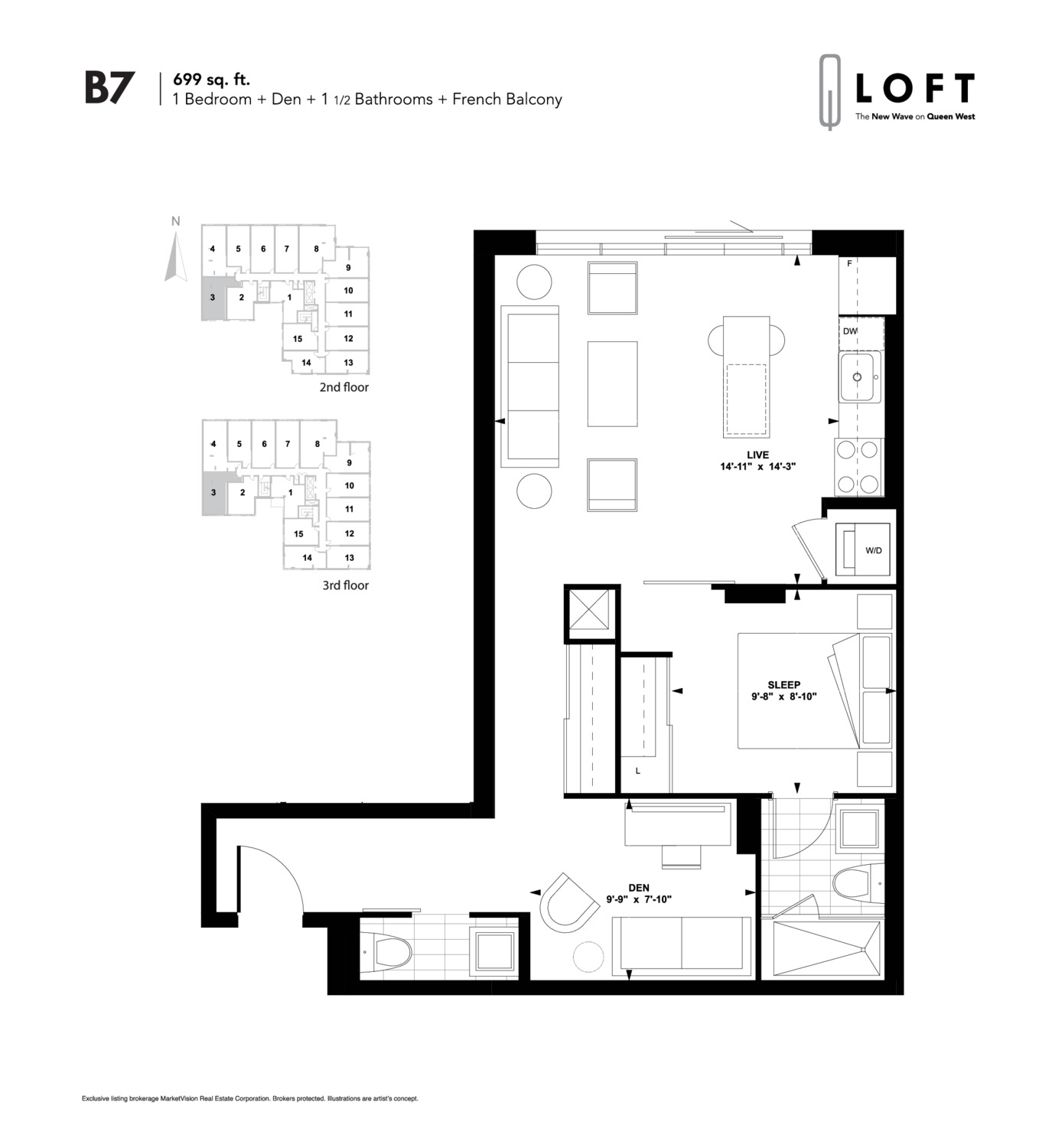 B7 floor plan