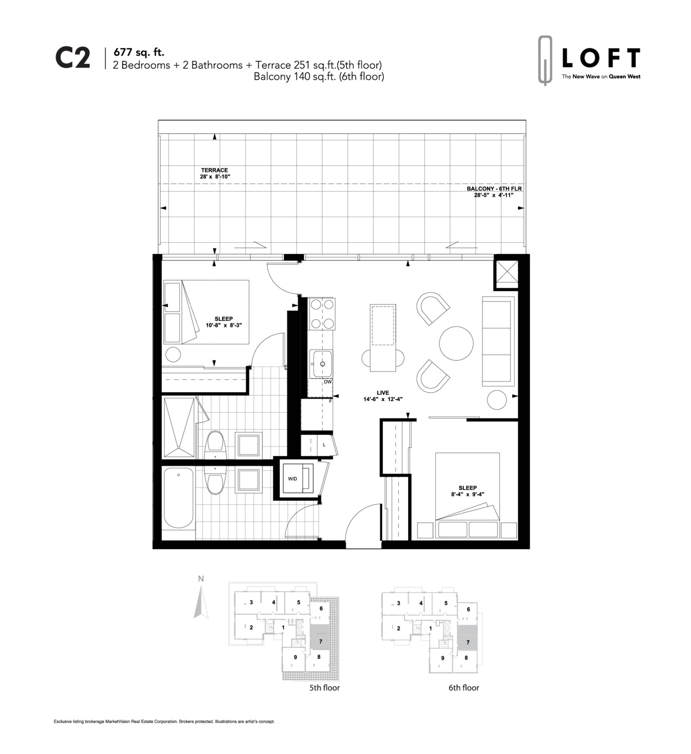 C2 floor plan