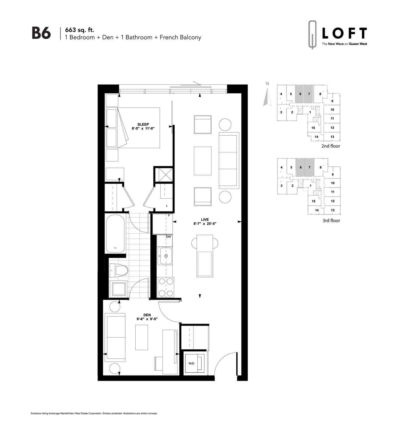 B6 floor plan