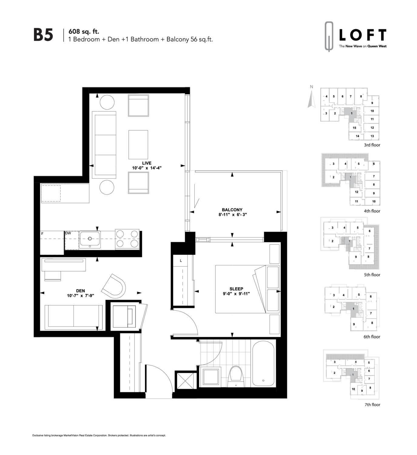 B5 floor plan