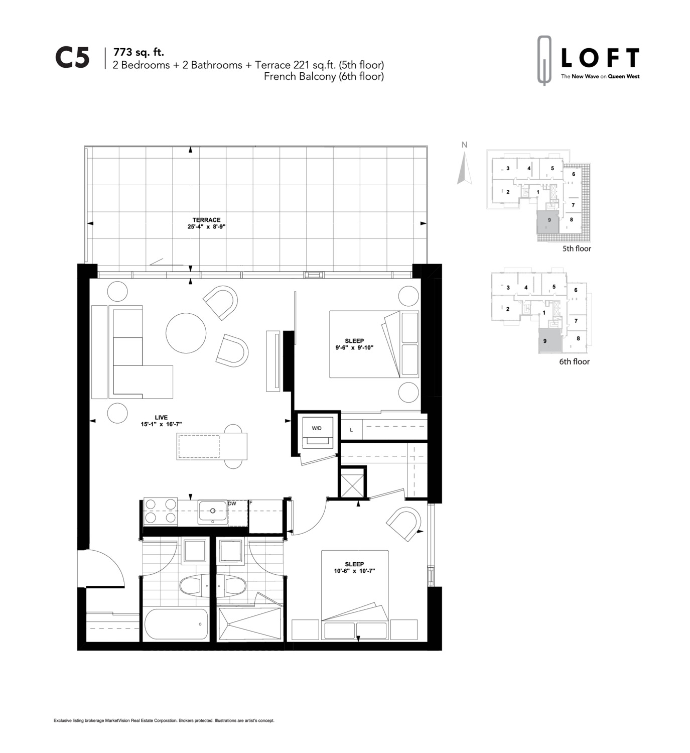 C5 floor plan