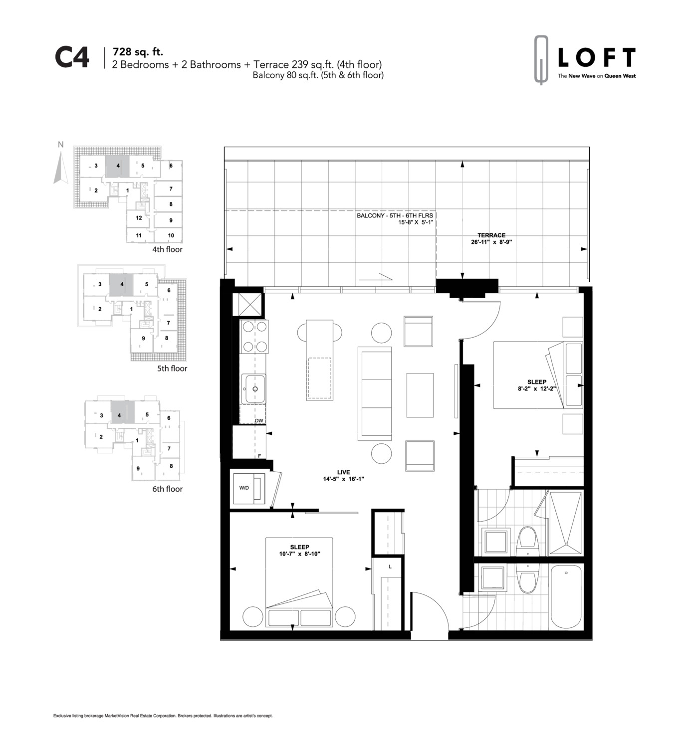 C4 floor plan