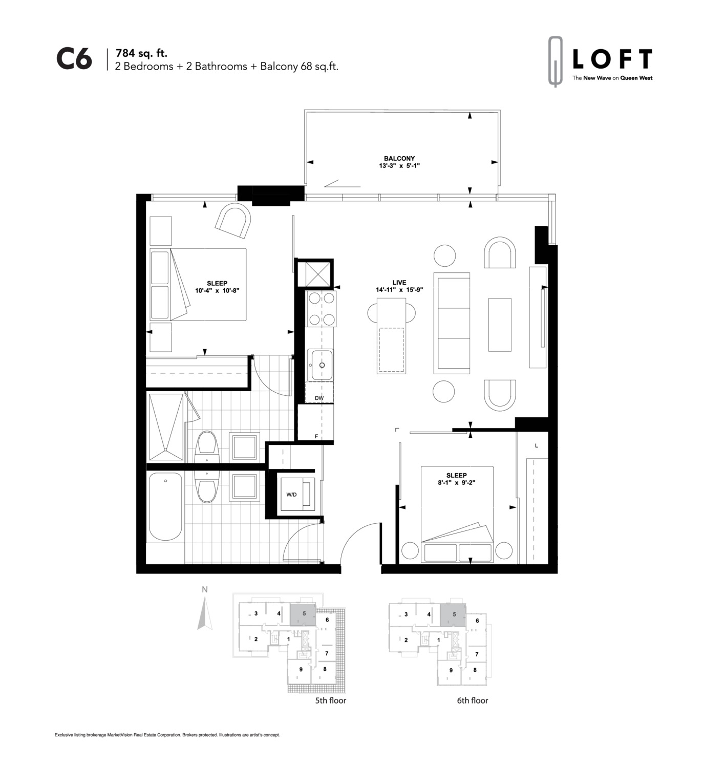 C6 floor plan