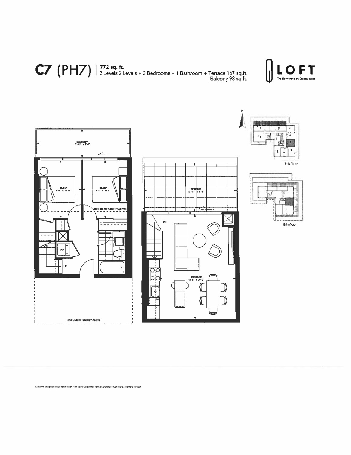 C7 (PH7) floor plan