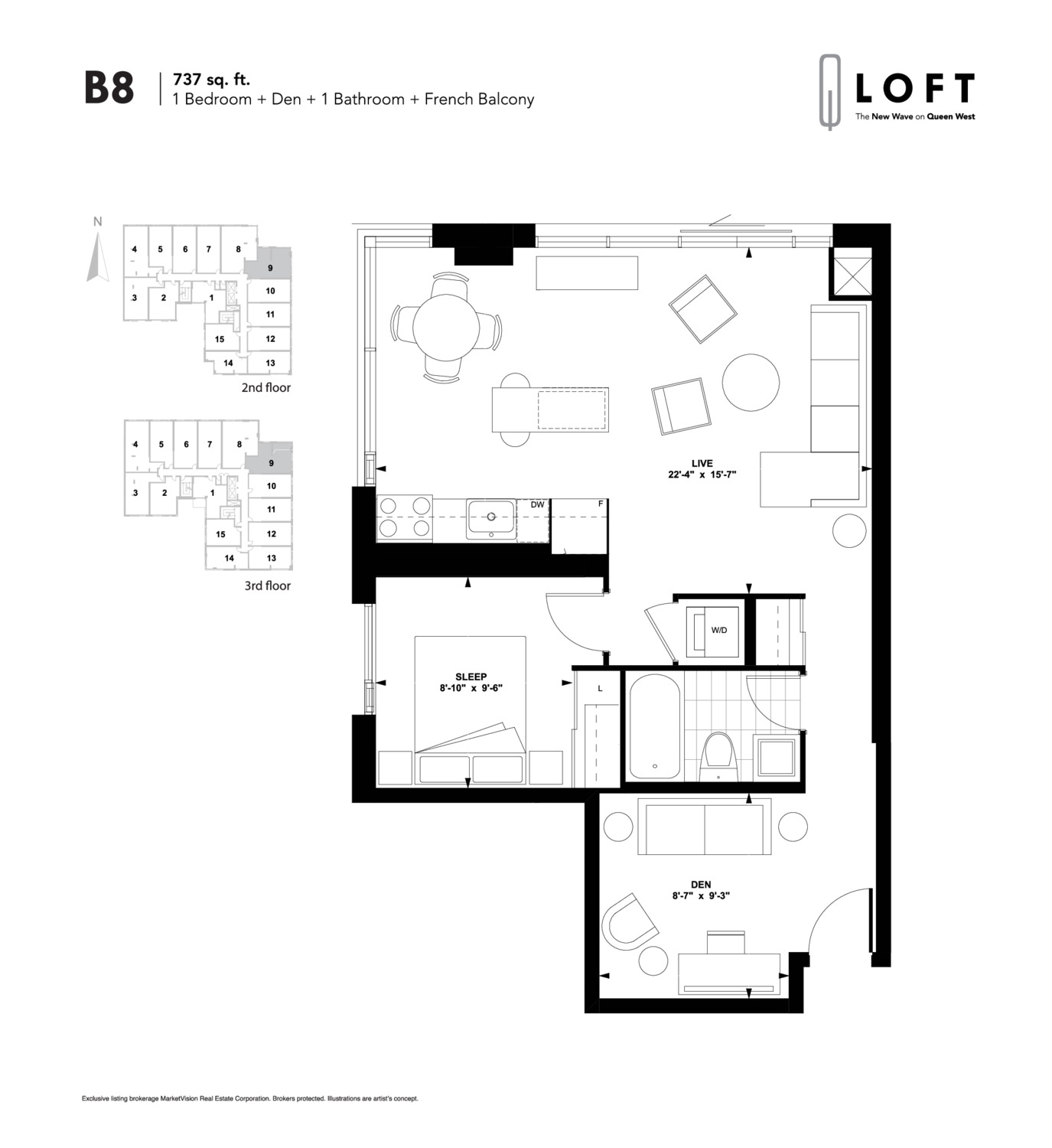 B8 floor plan