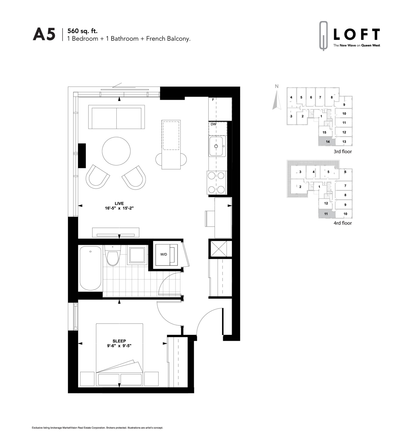 A5 floor plan