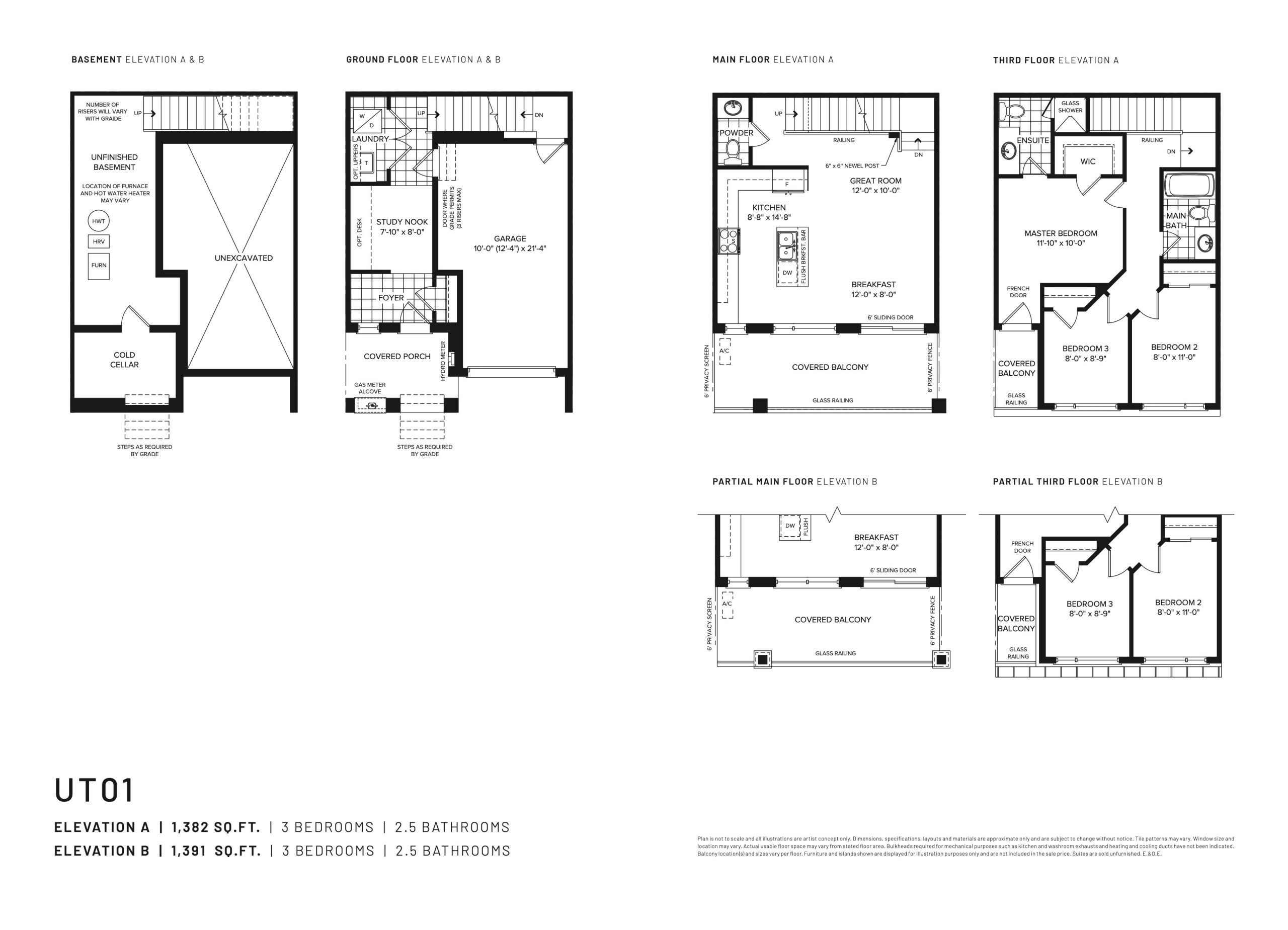 UT01 (1/2) floor plan