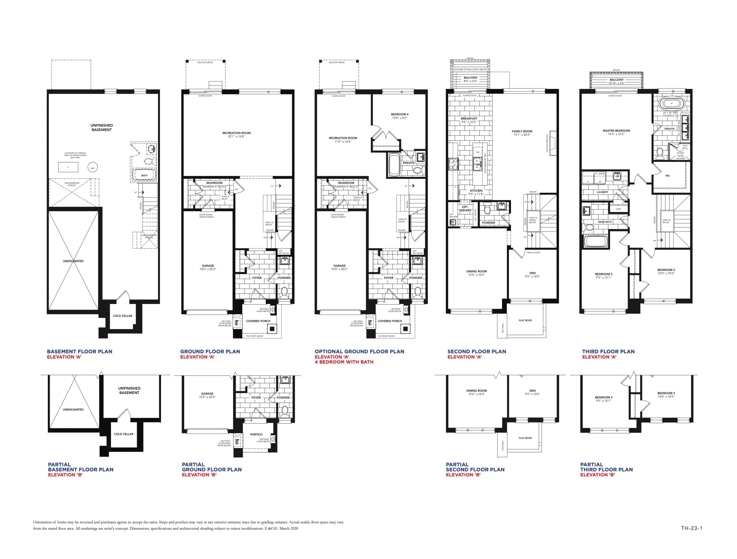 The Sherwood floor plan