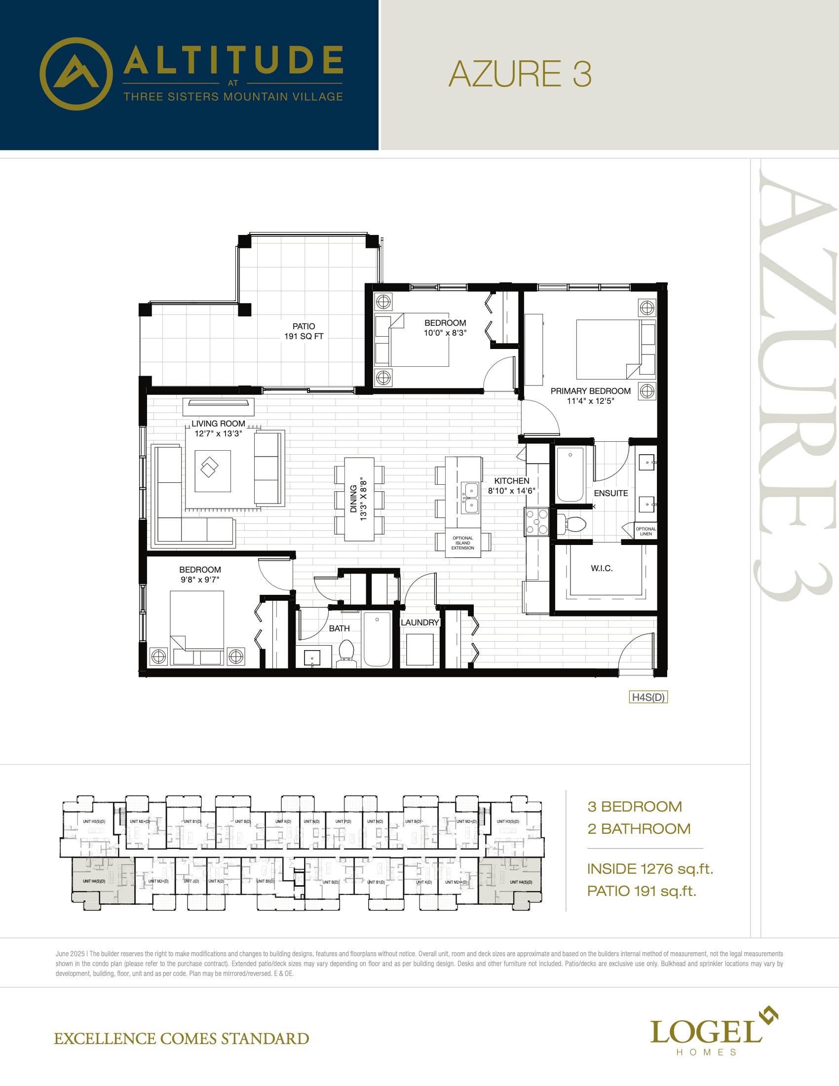 Azure 3 floor plan