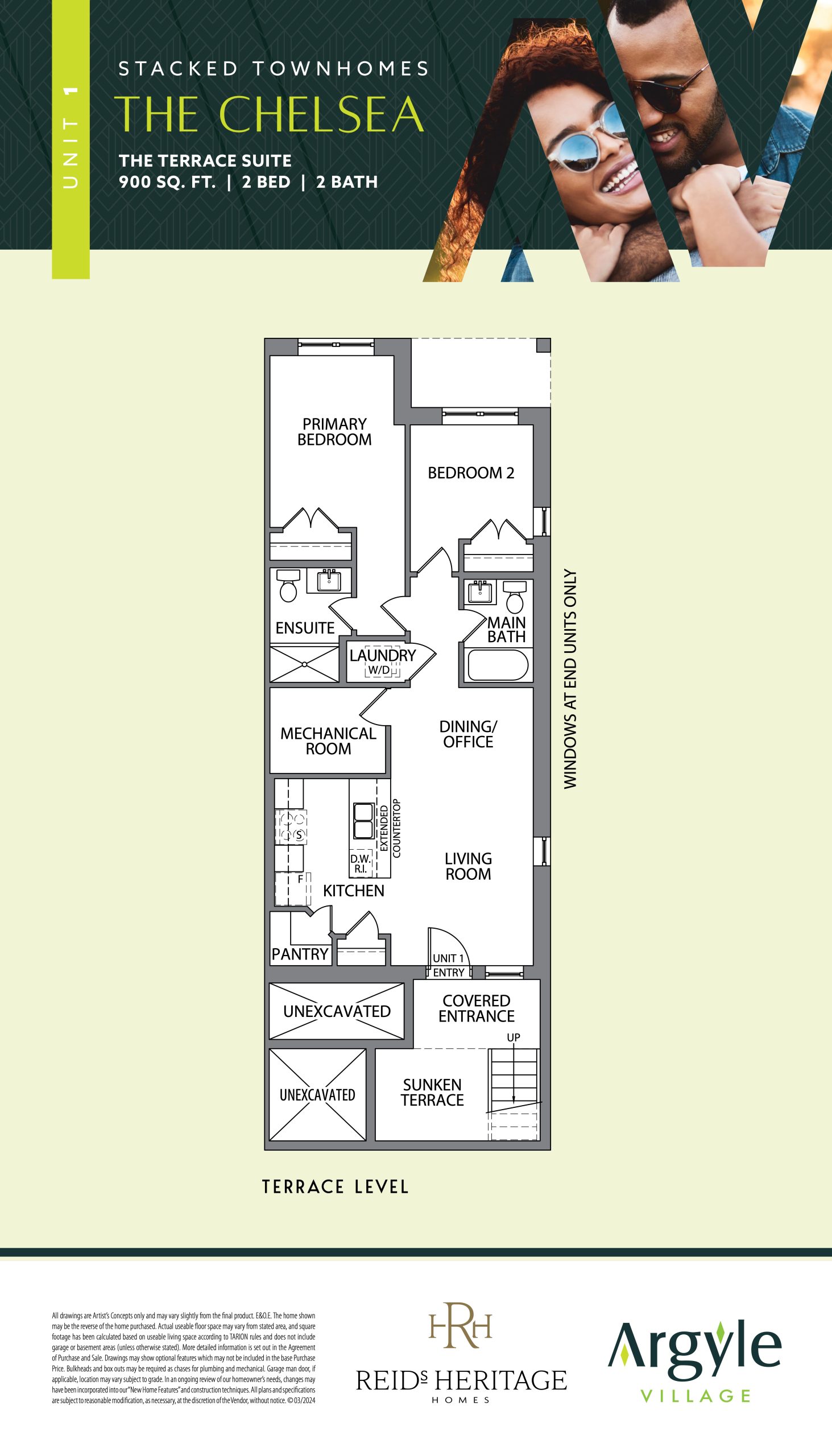 The Chelsea floor plan