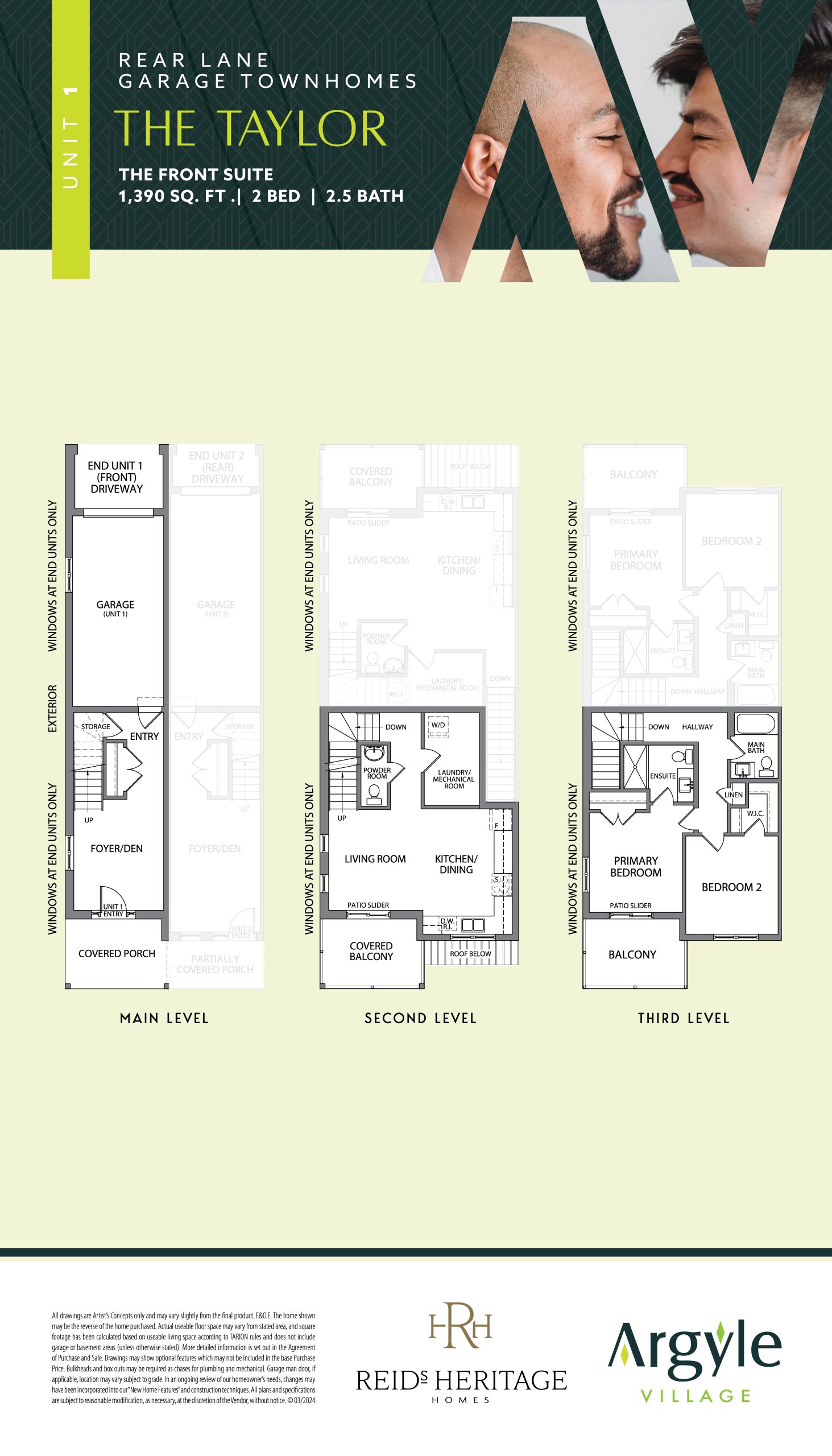 The Taylor floor plan