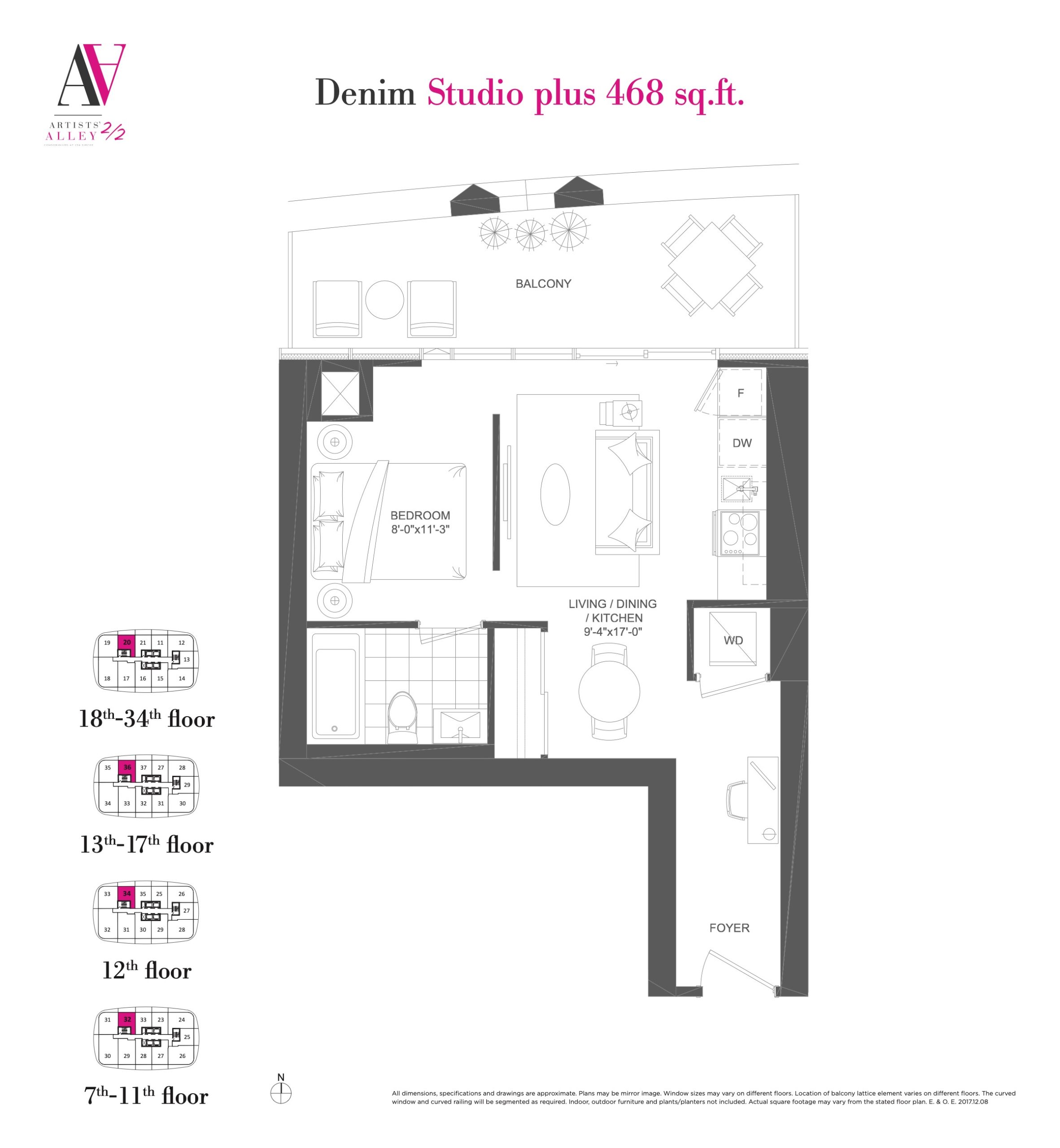 Denim floor plan