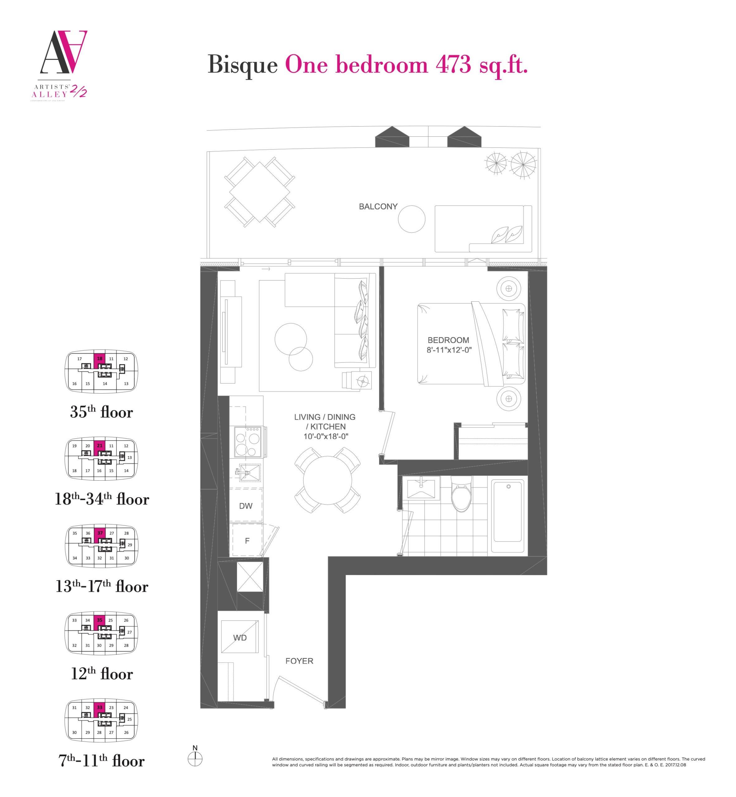 Bisque floor plan