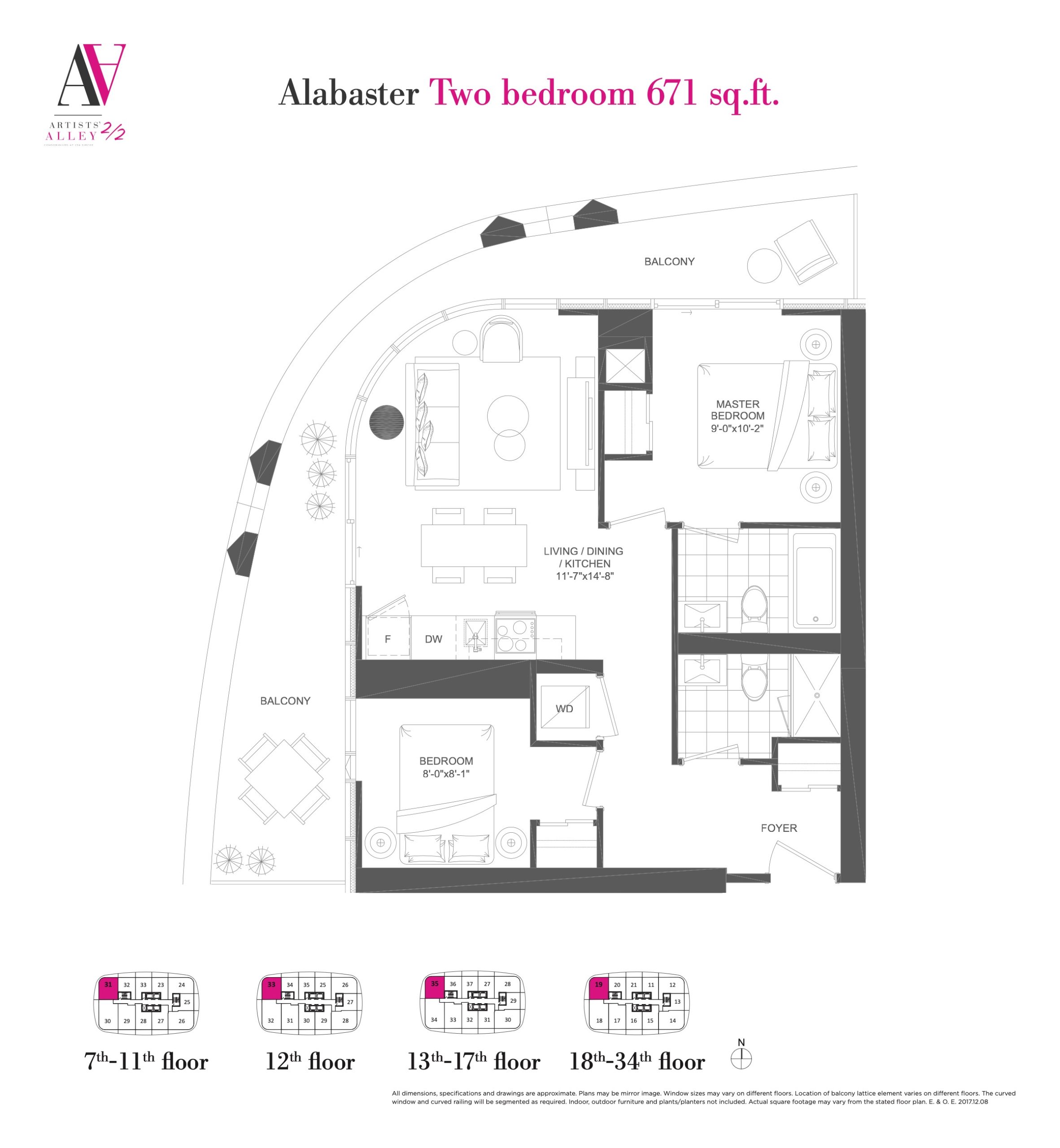 Alabaster floor plan