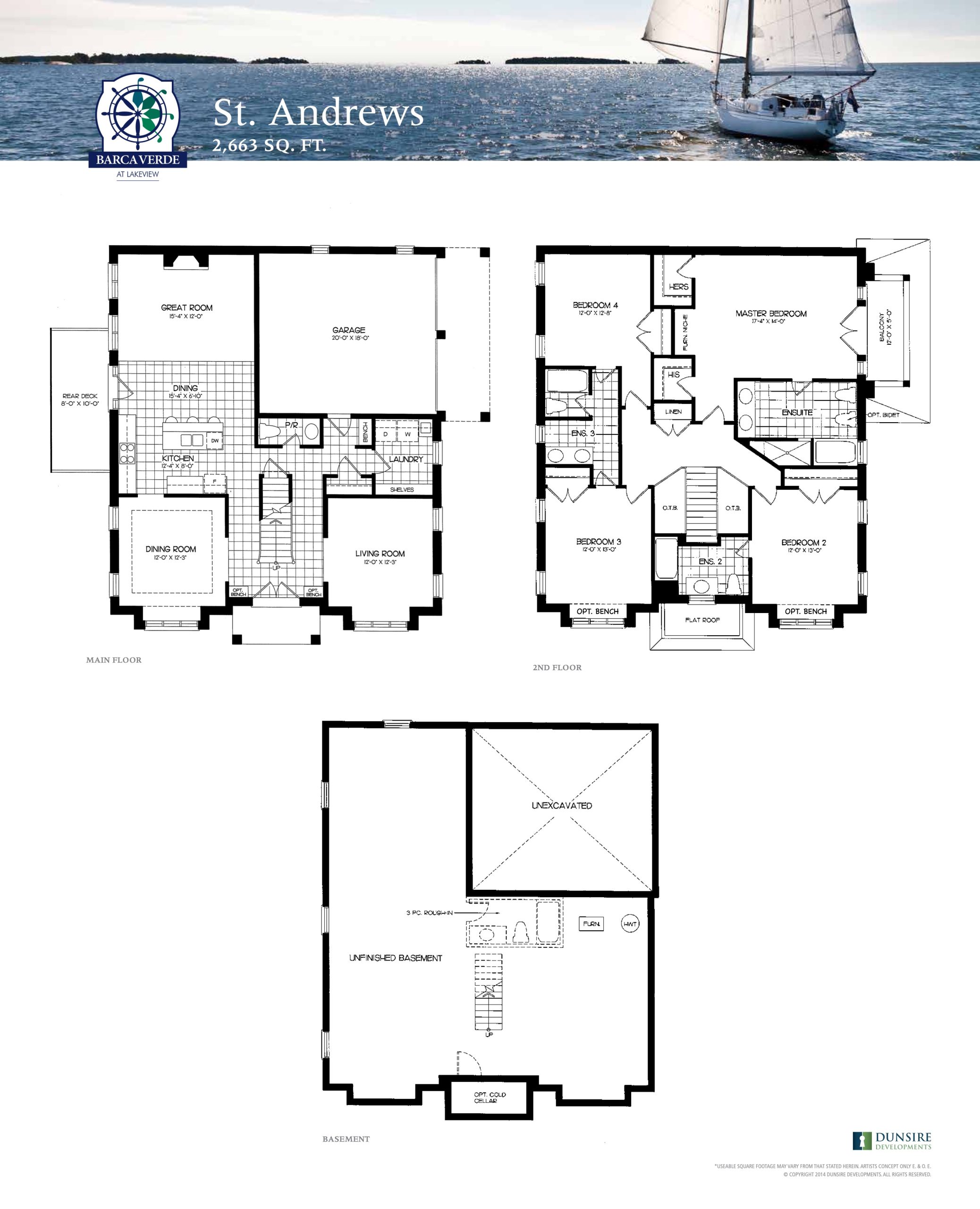 St. Andrews floor plan
