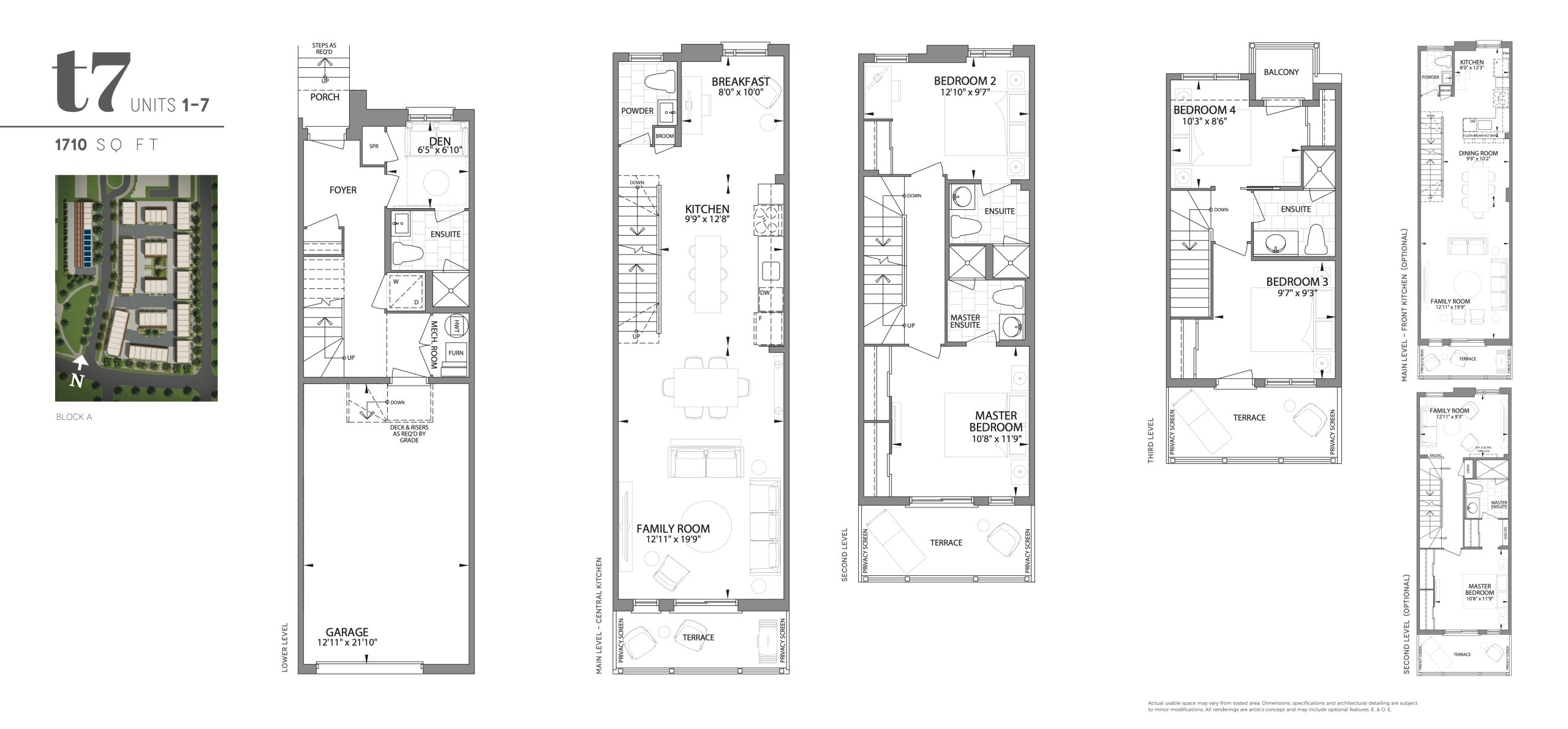 t7 (Units 1-7) floor plan