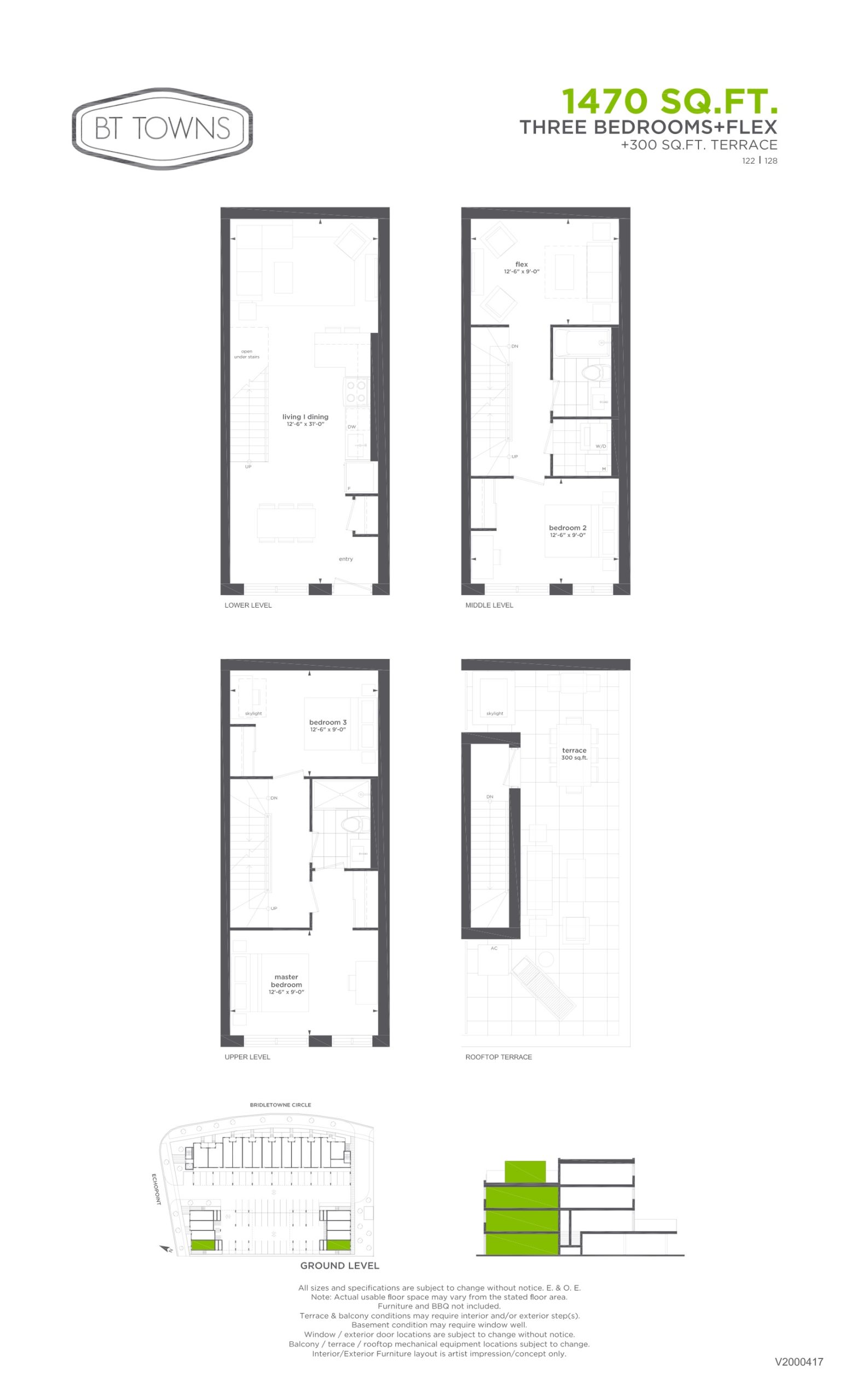 E1 floor plan