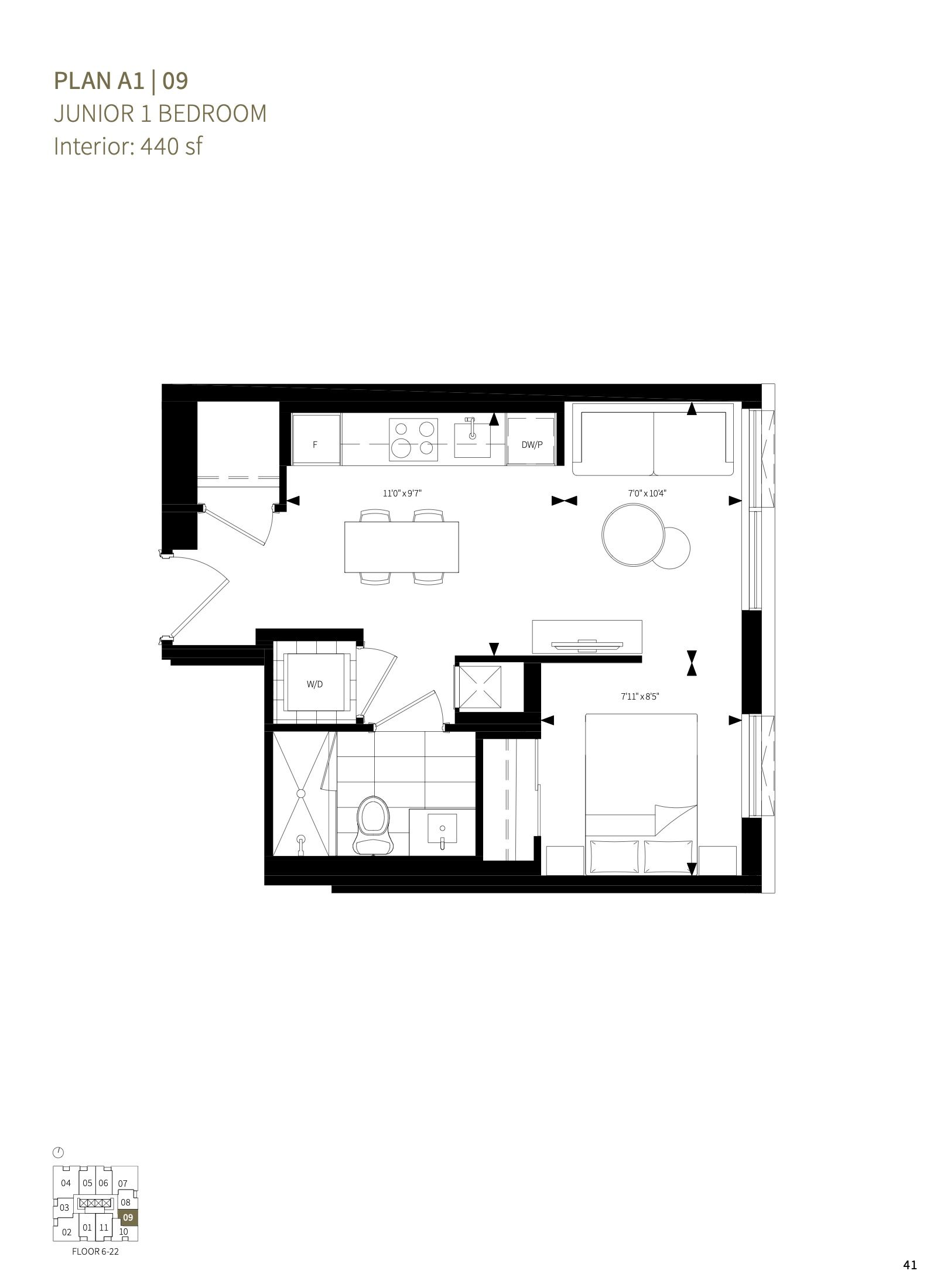 Plan A1 | 09 floor plan