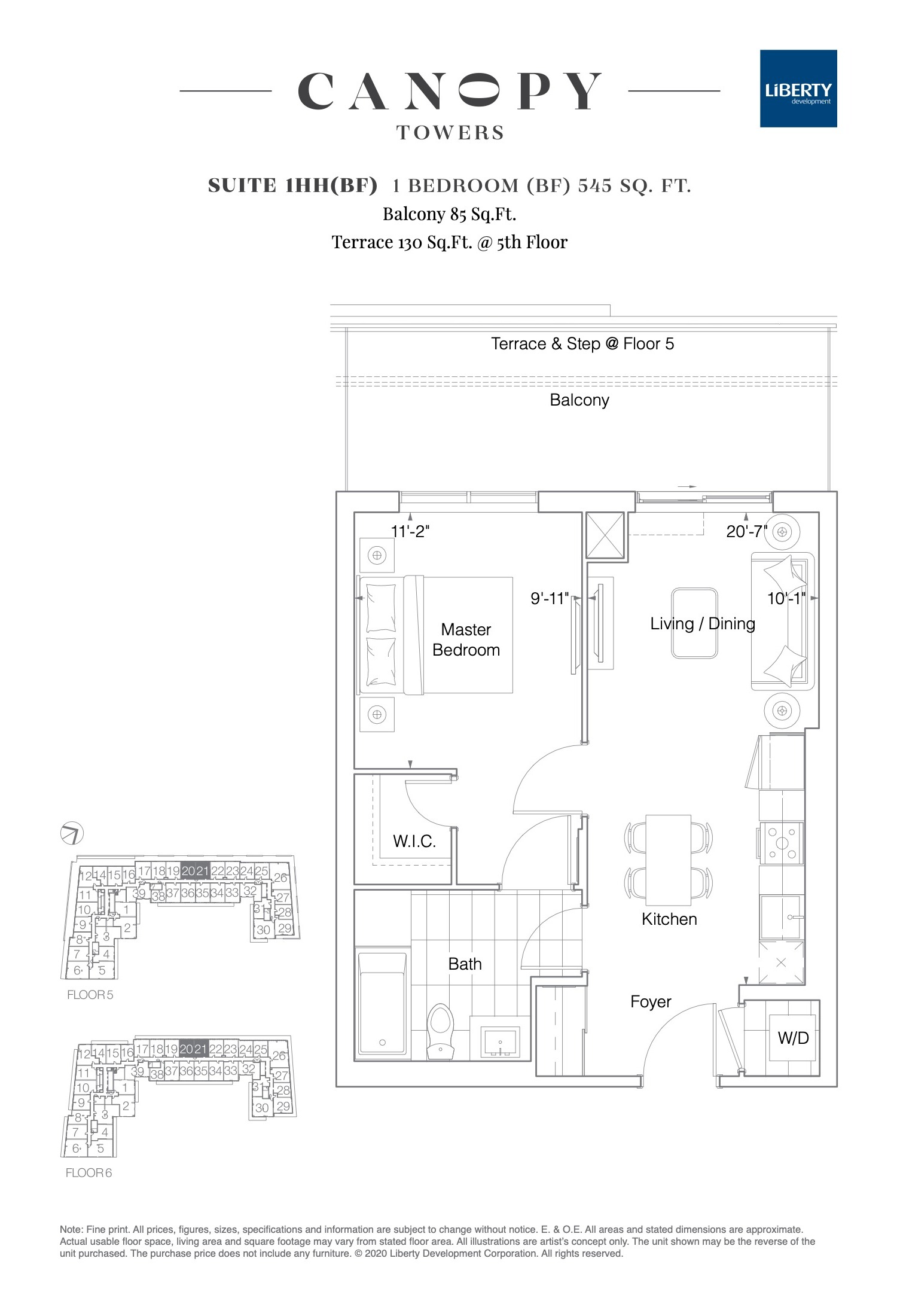 Suite 1HH(BF) floor plan