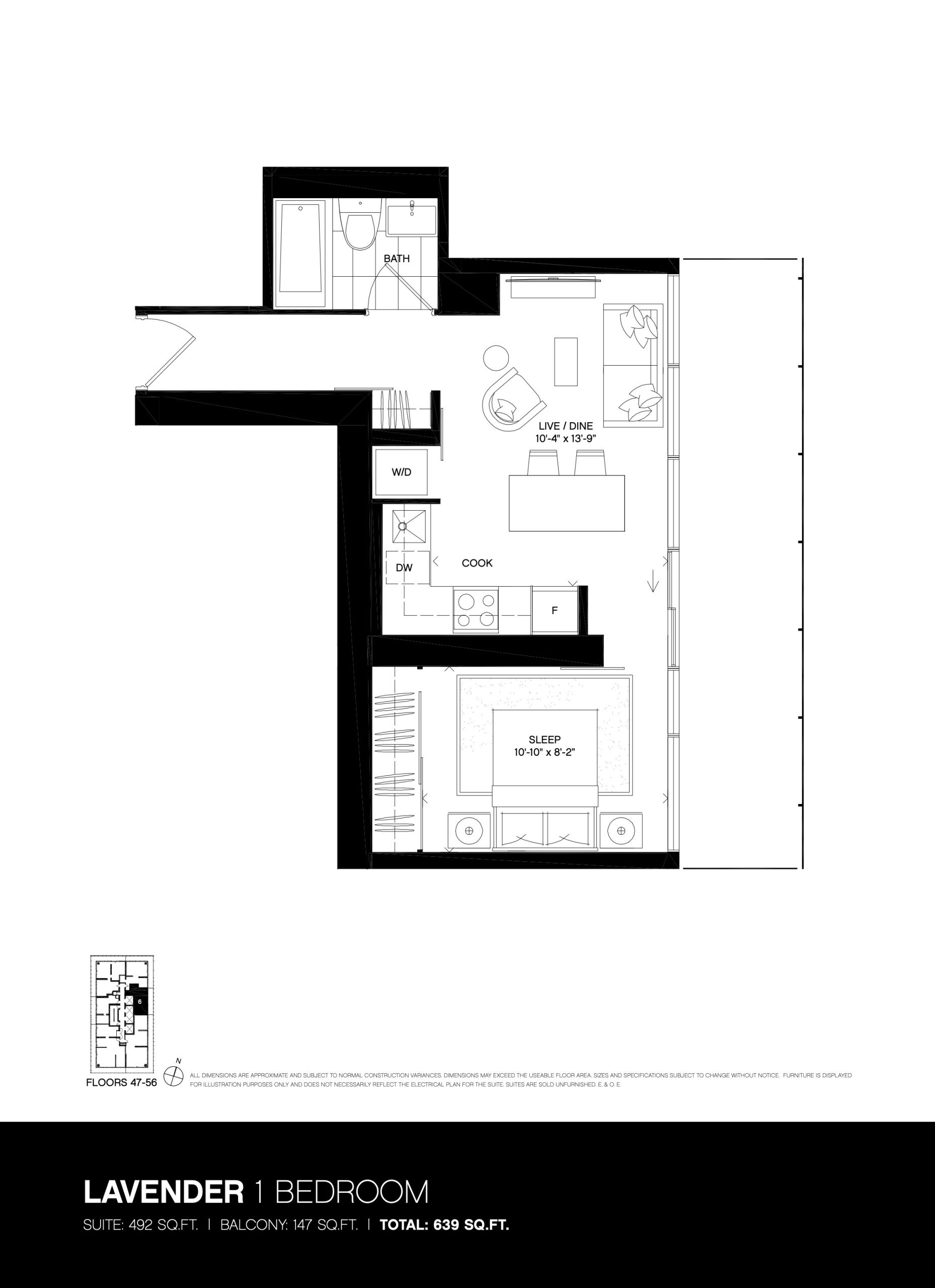 Lavender floor plan