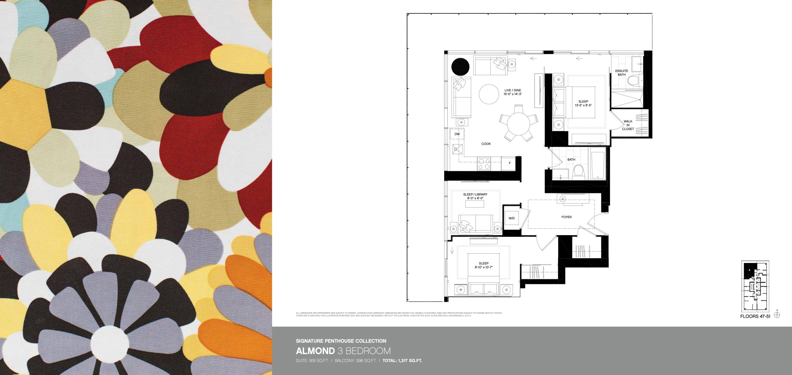 Almond floor plan