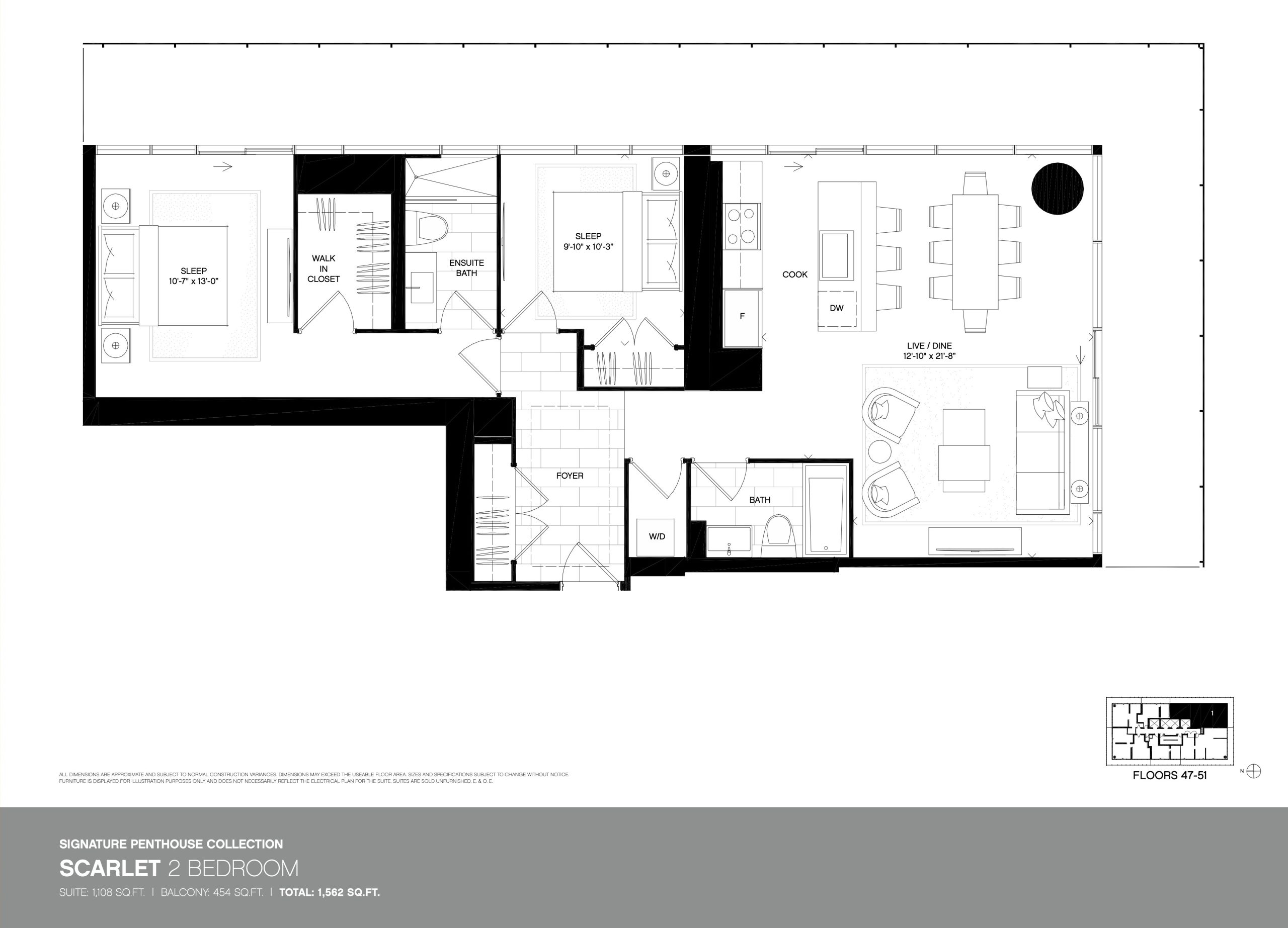 Scarlet floor plan