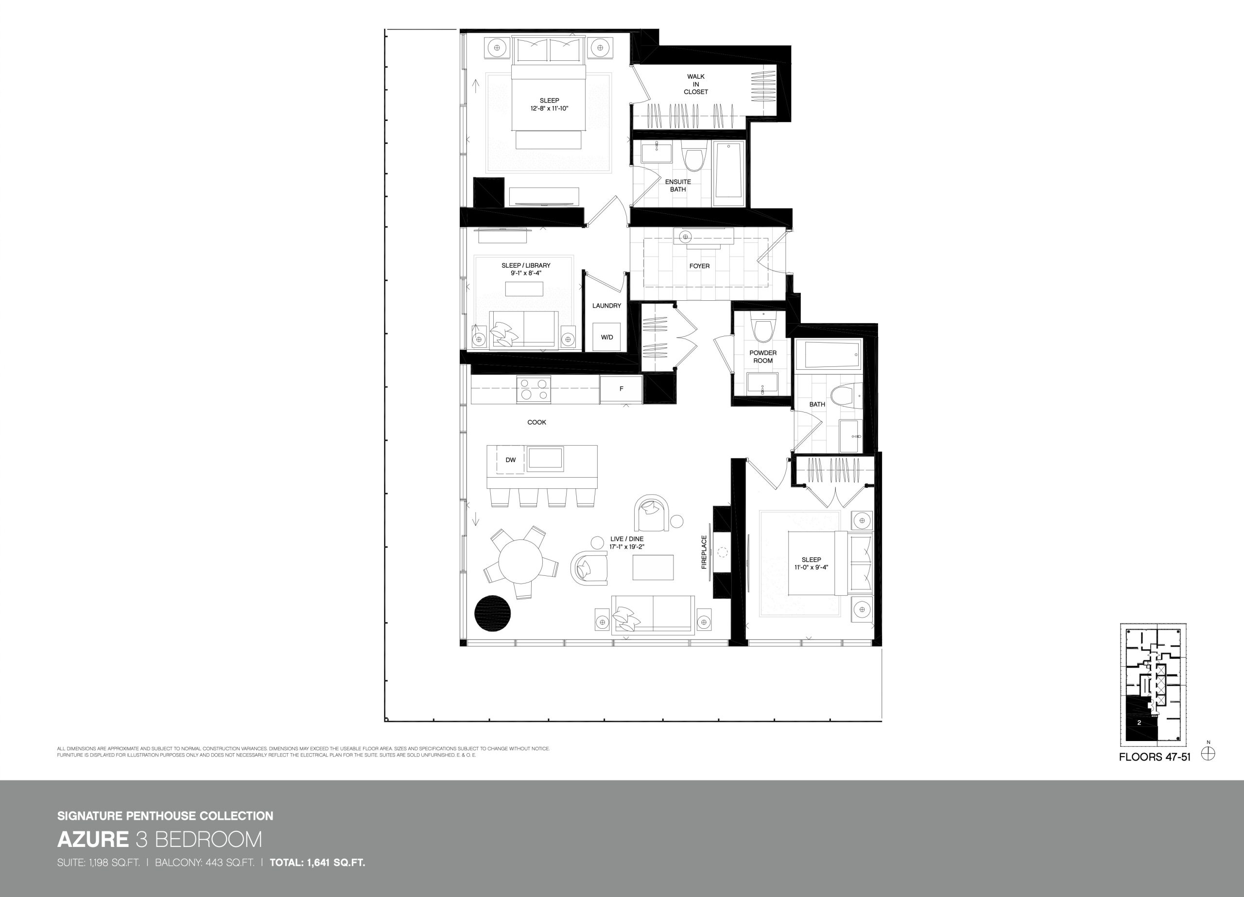 Azure floor plan