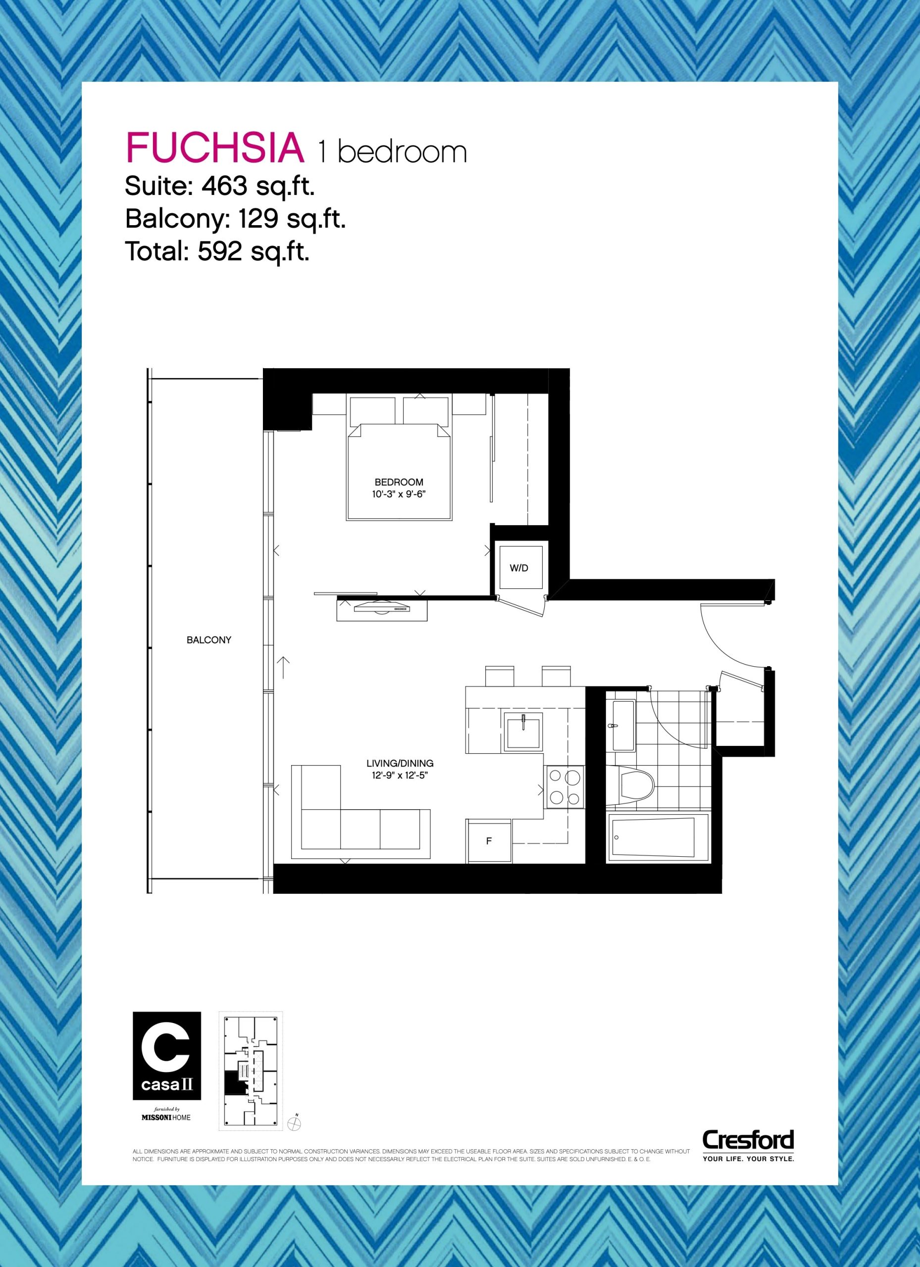 Fuchsia floor plan