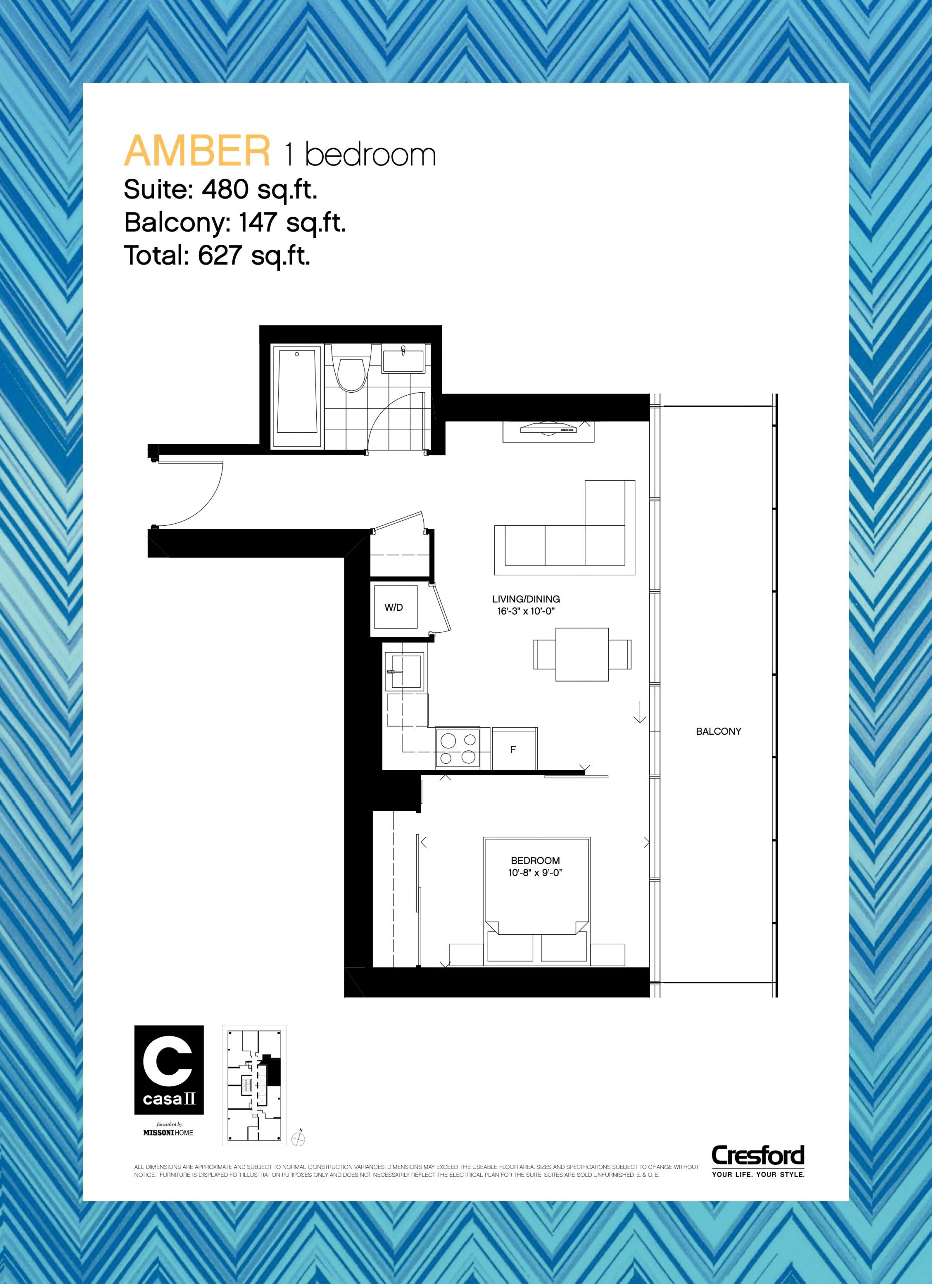 Amber floor plan