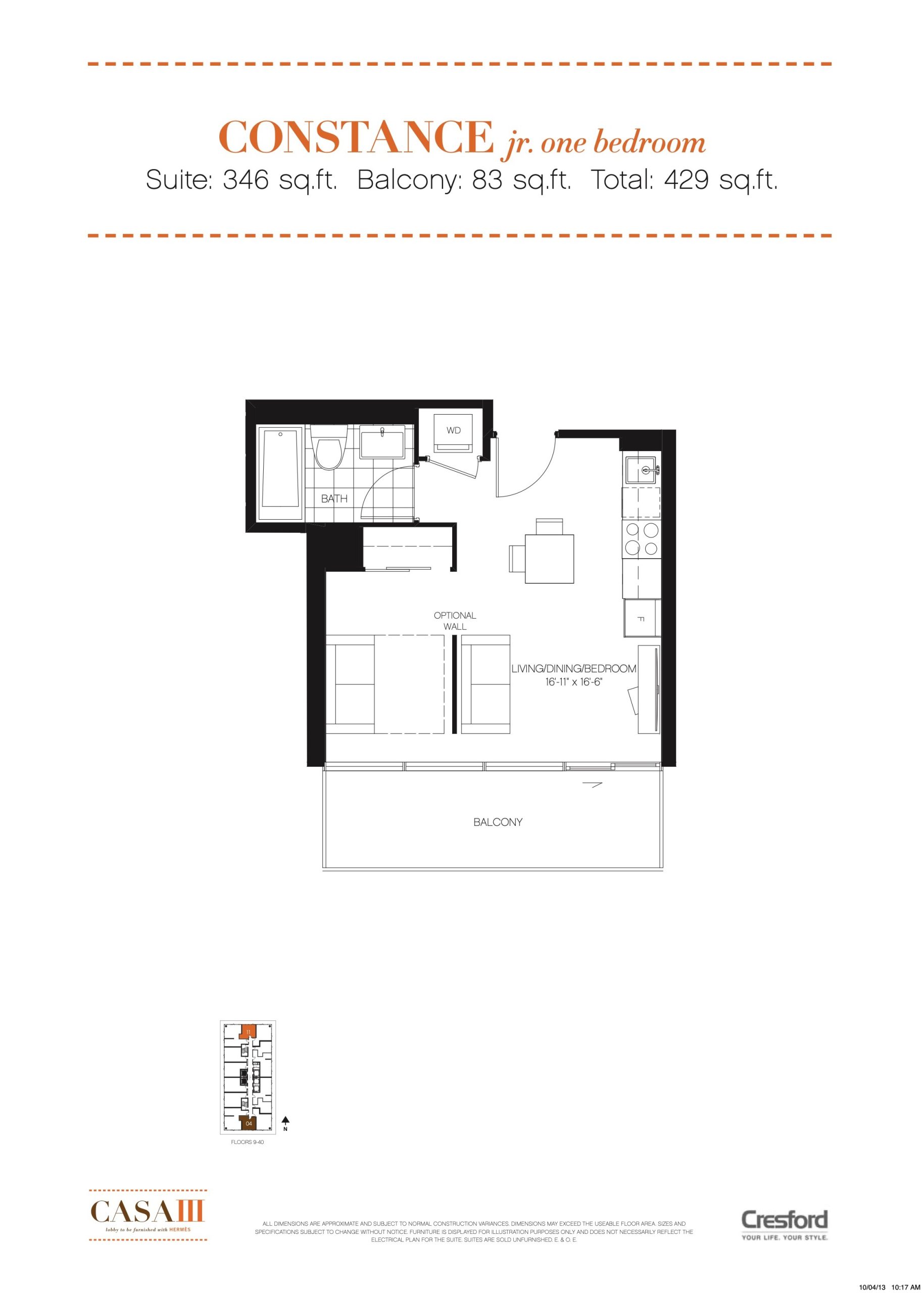 Constance floor plan