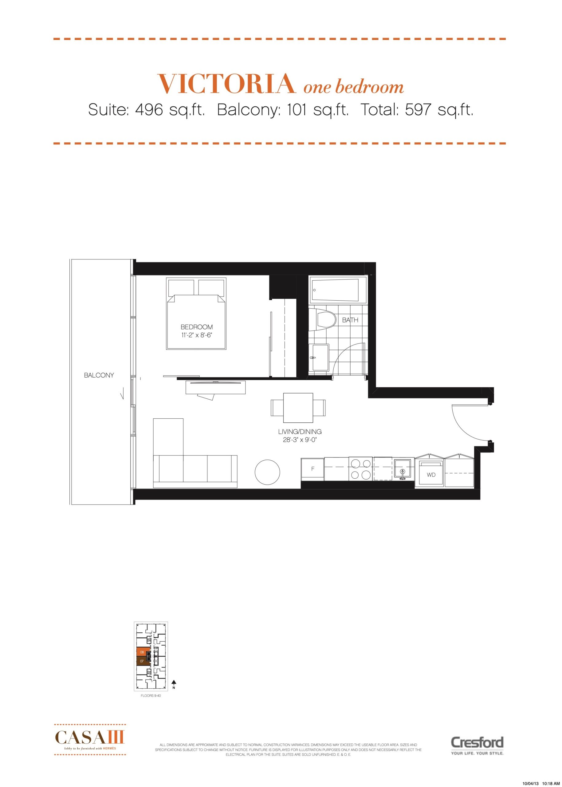 Victoria floor plan
