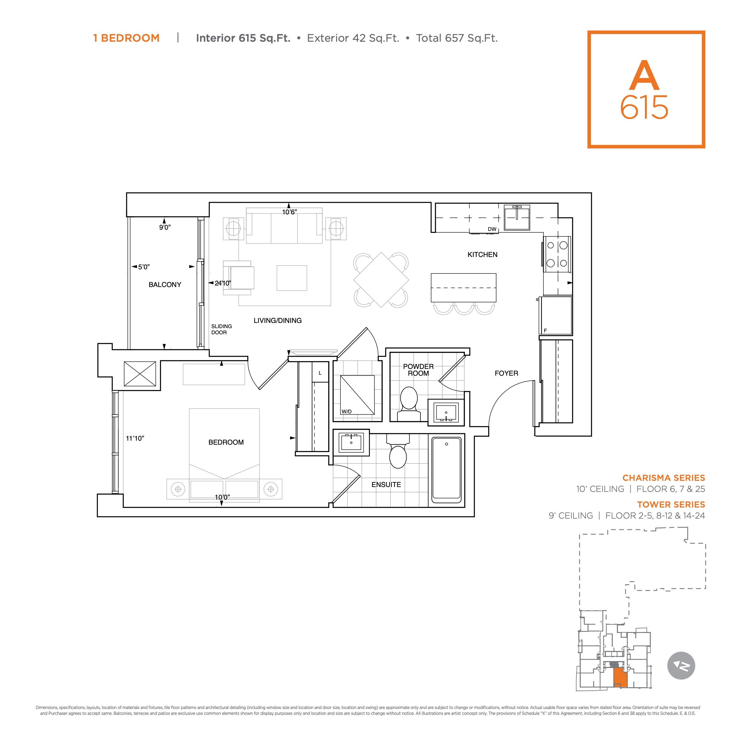 A615 floor plan
