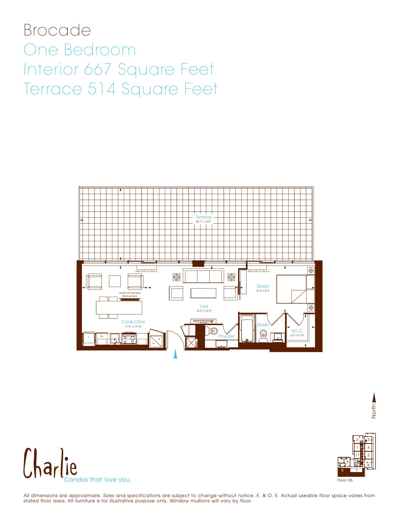 Brocade floor plan