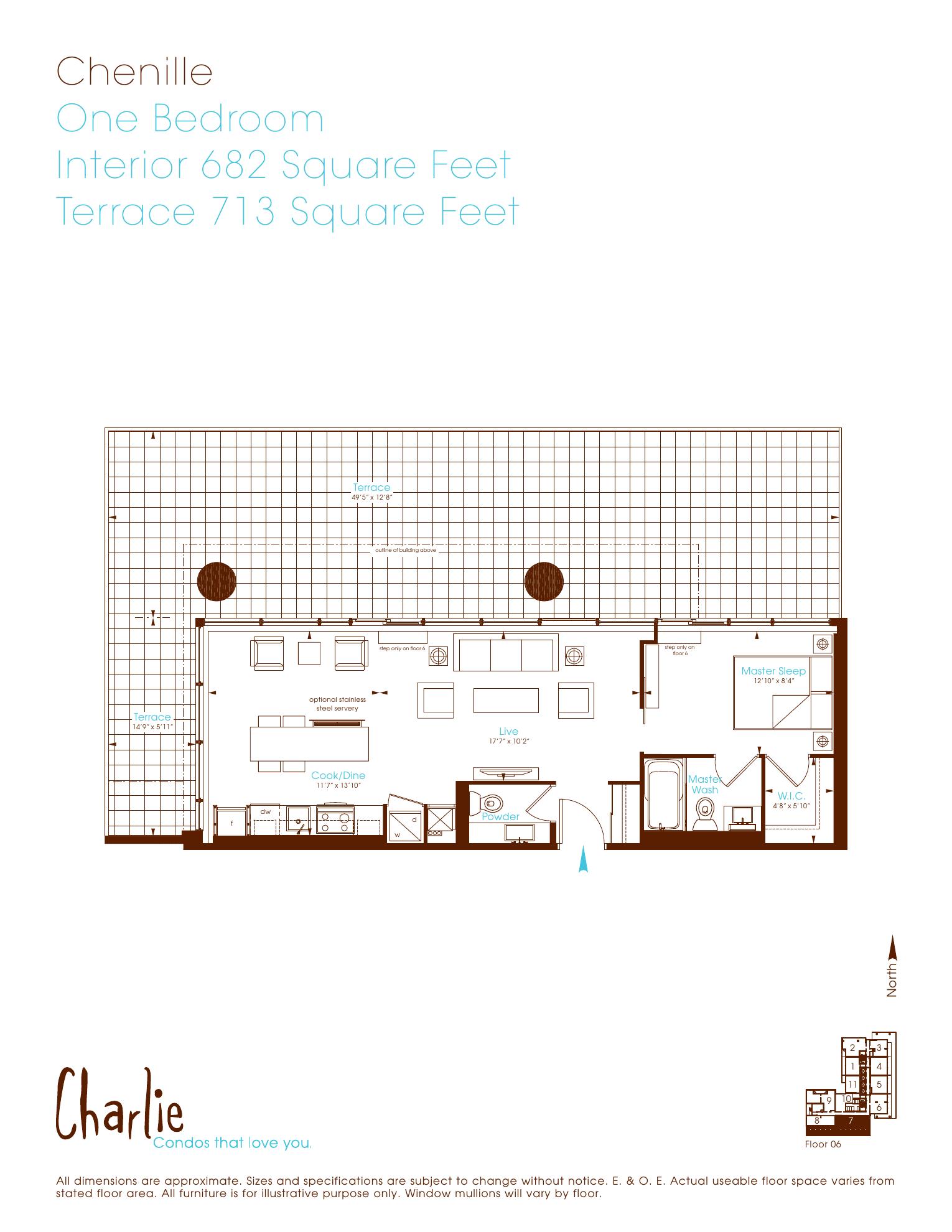 Chenille floor plan